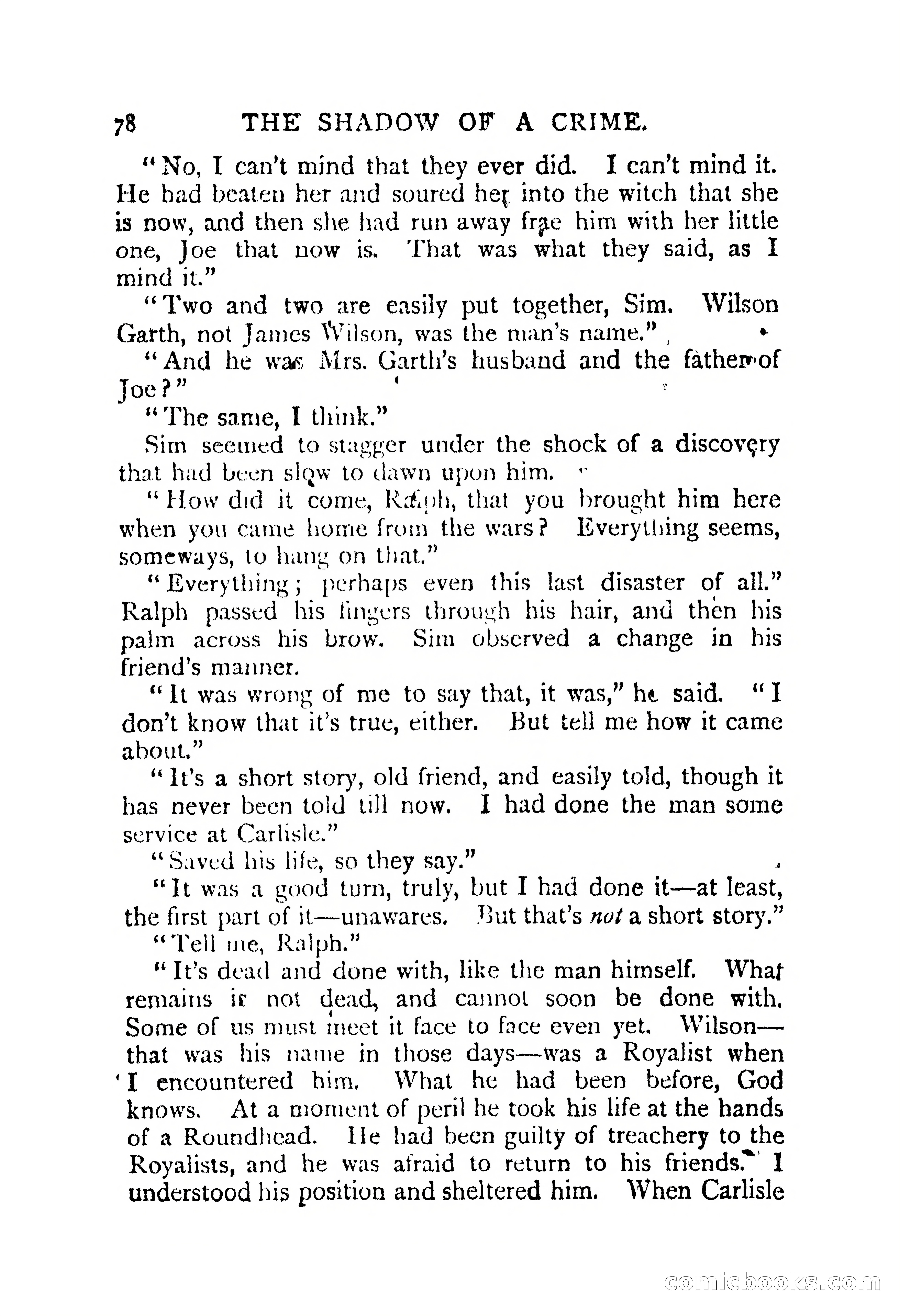 The Shadow of a Crime — page 75 of 398