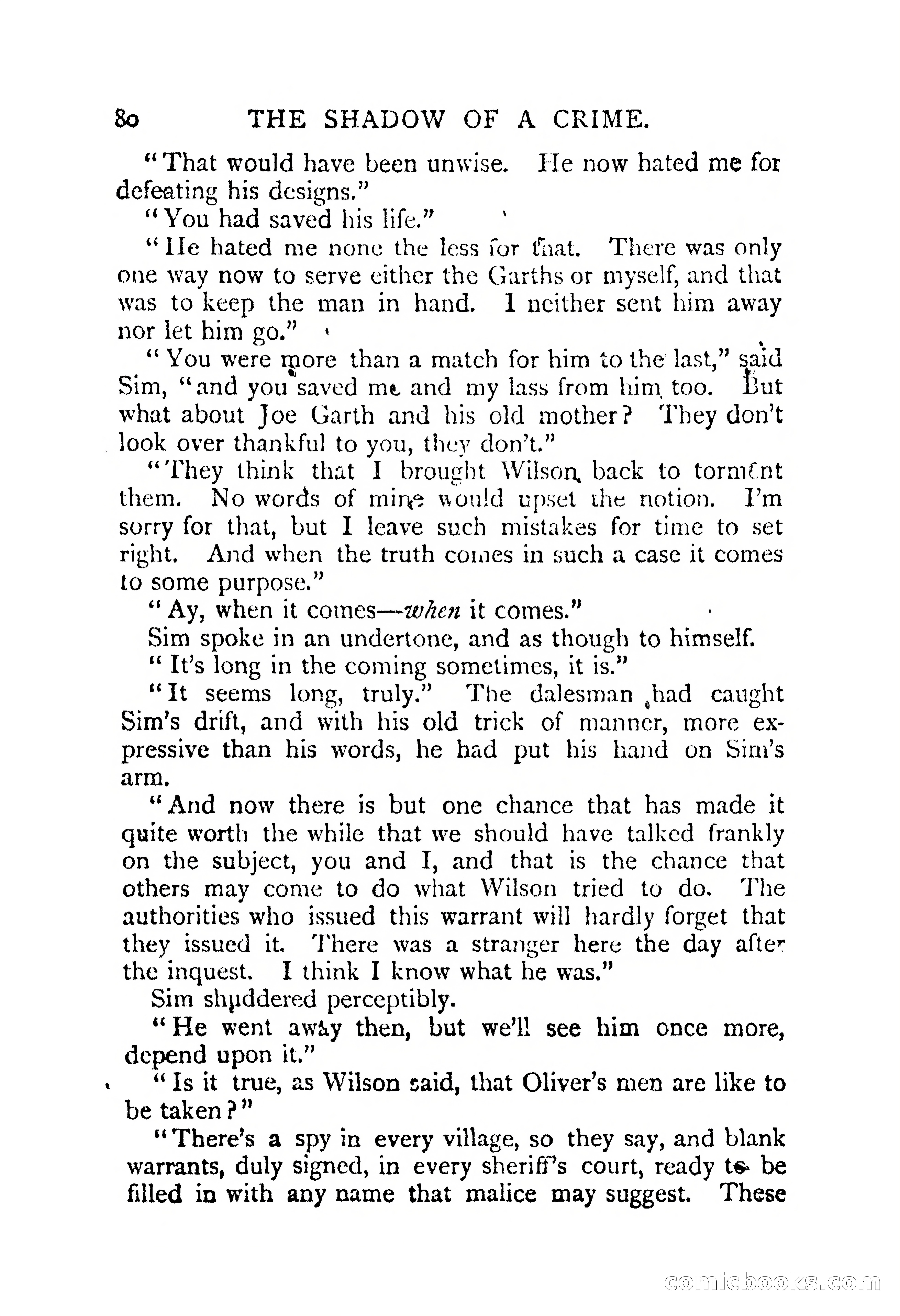The Shadow of a Crime — page 77 of 398