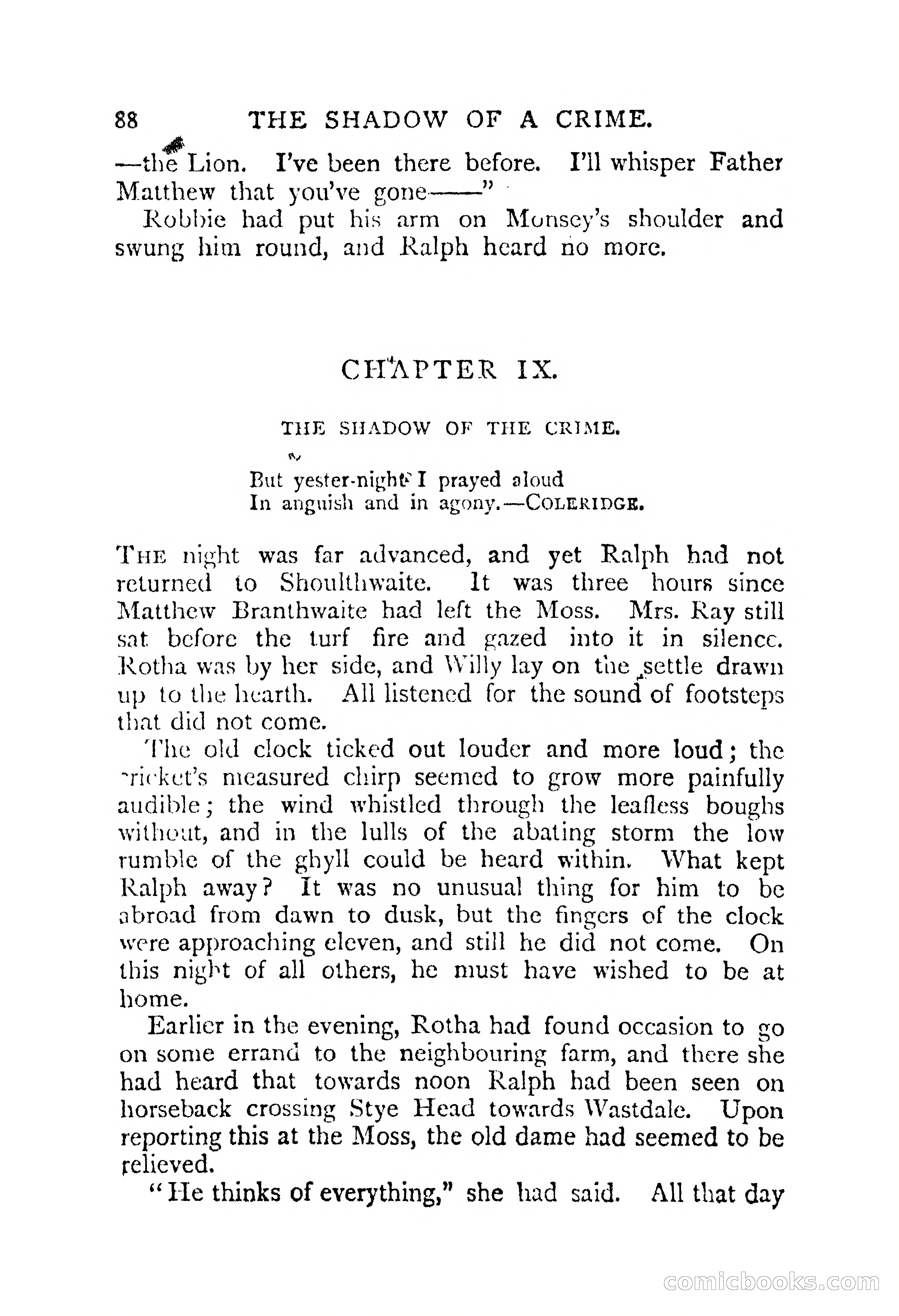 The Shadow of a Crime — page 85 of 398