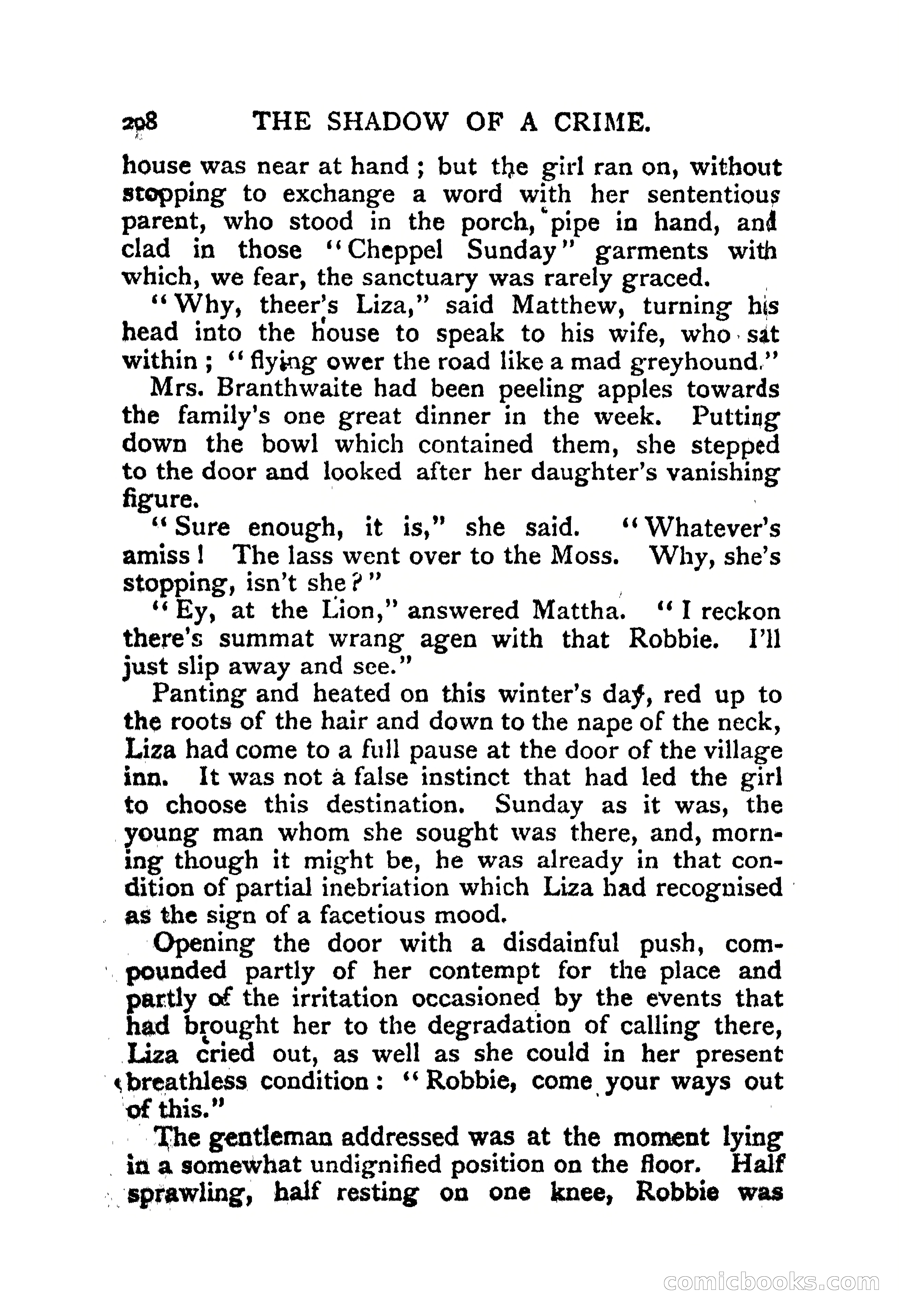 The Shadow of a Crime — page 205 of 398
