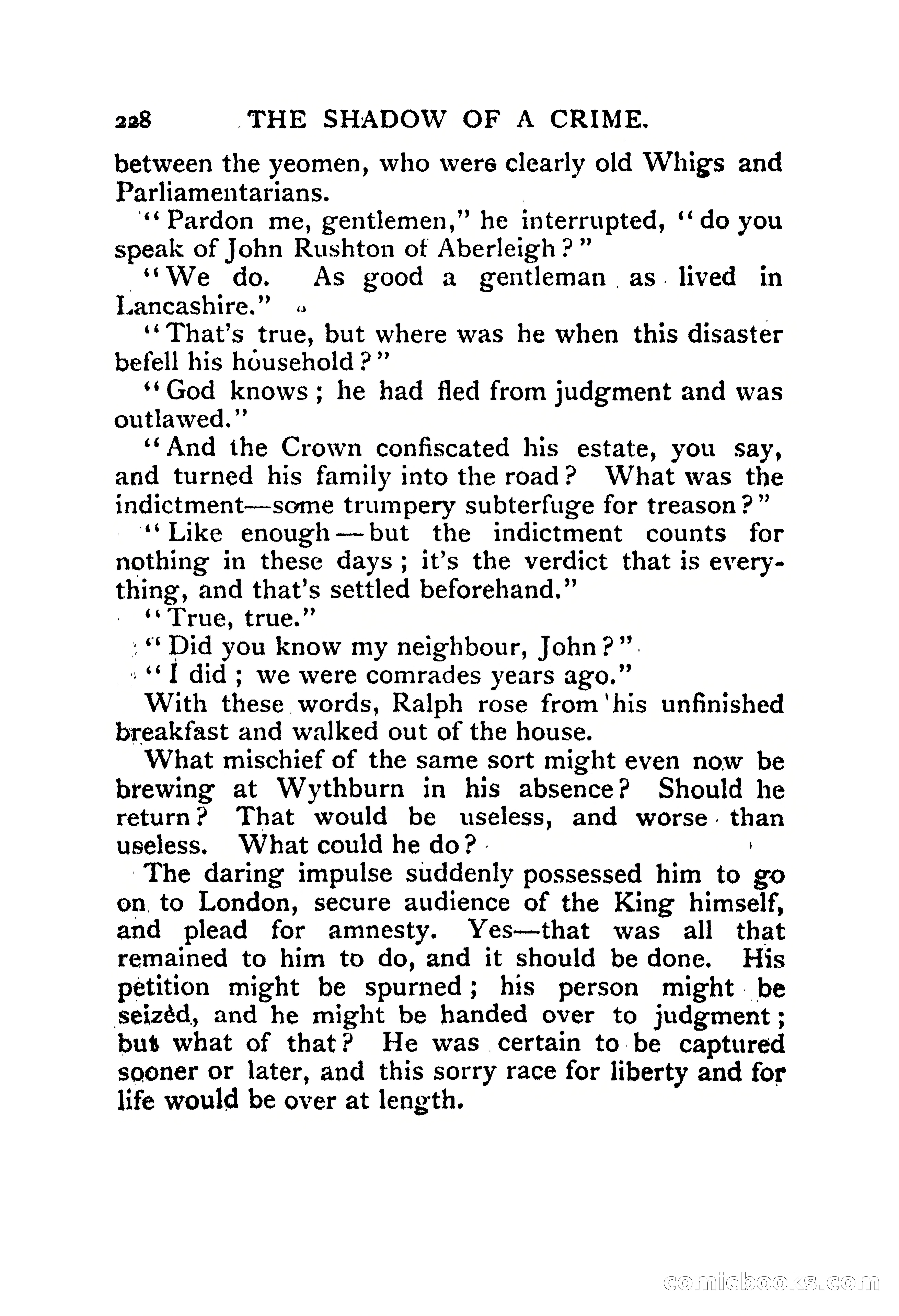 The Shadow of a Crime — page 225 of 398