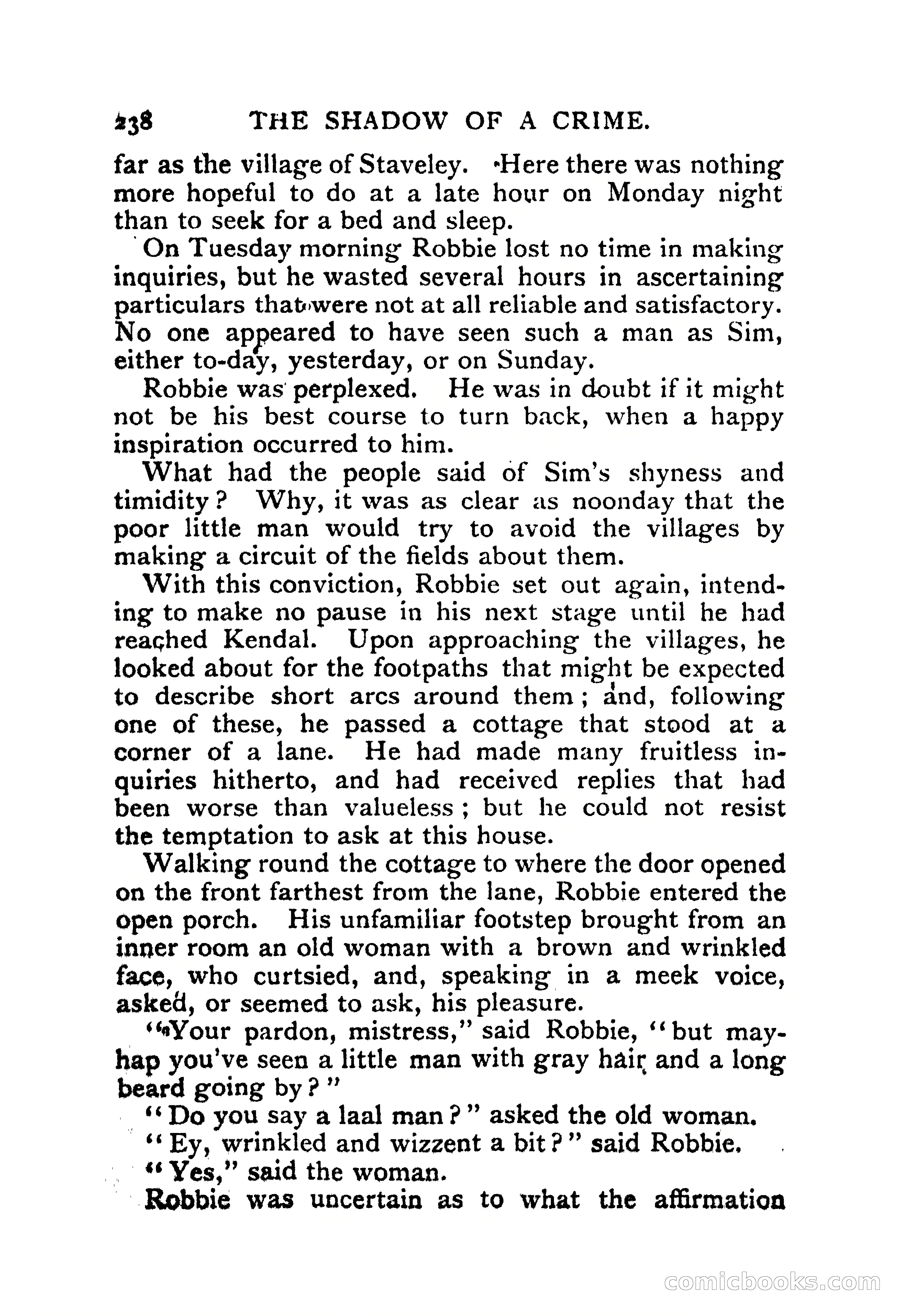 The Shadow of a Crime — page 233 of 398