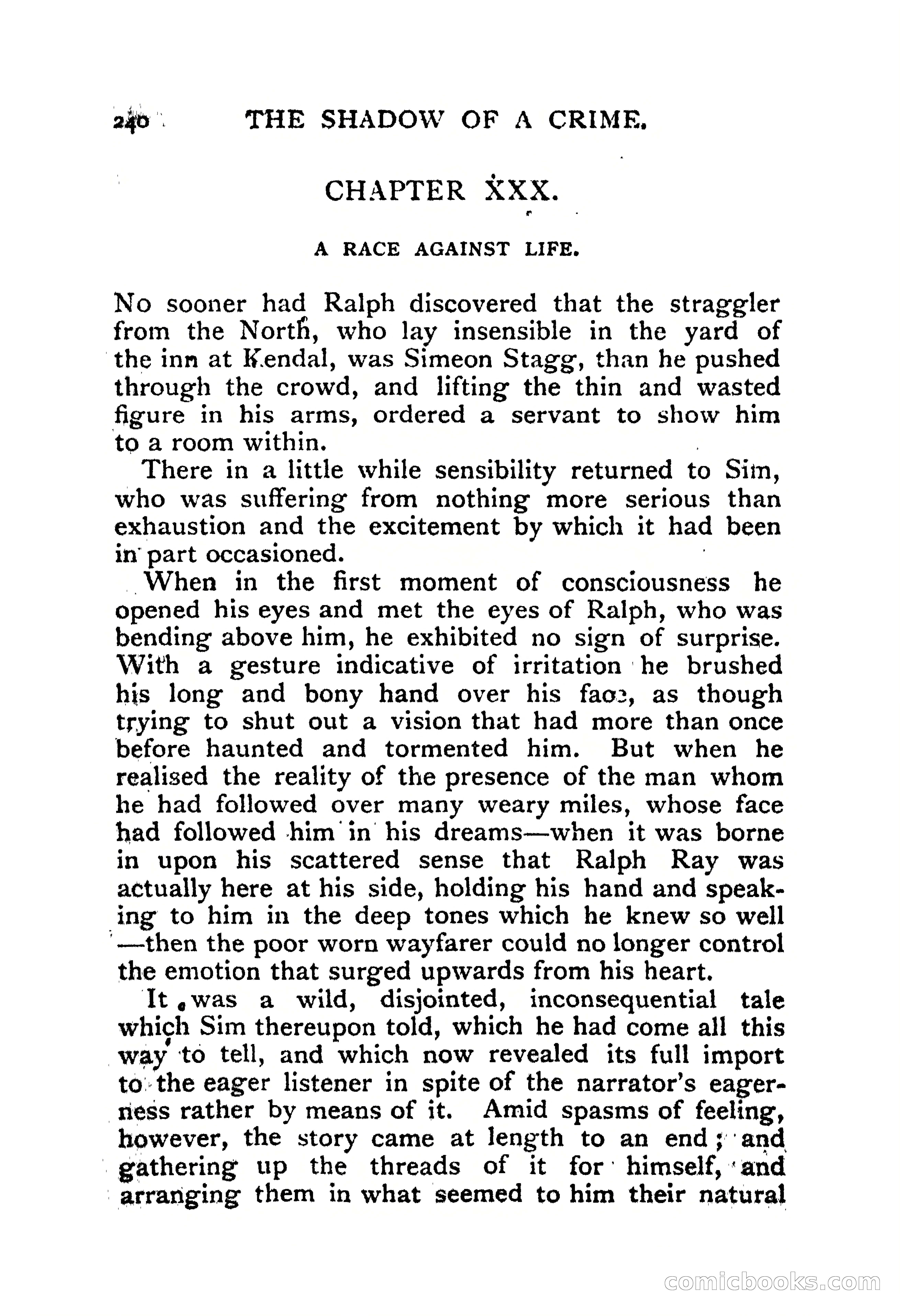 The Shadow of a Crime — page 235 of 398