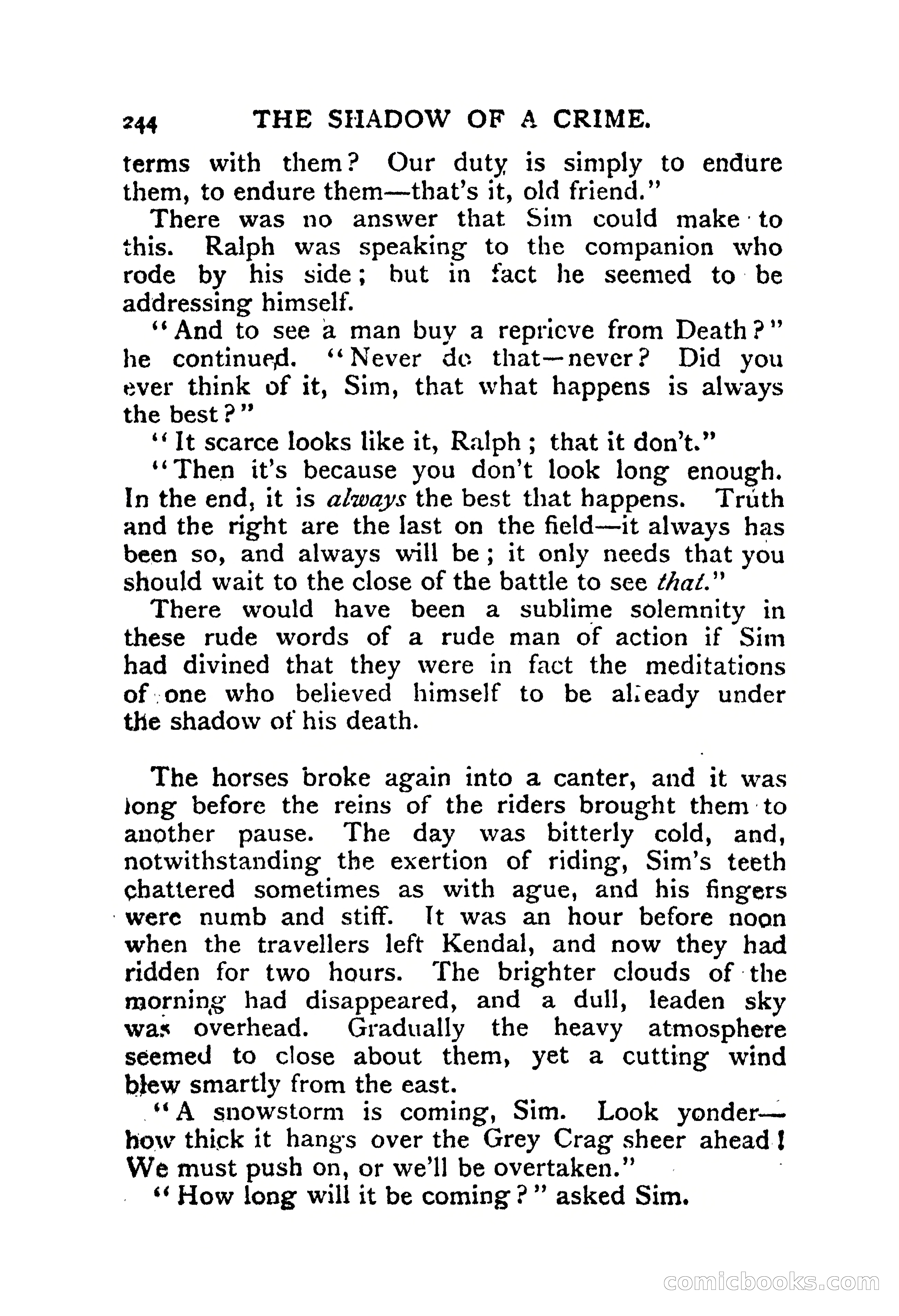 The Shadow of a Crime — page 239 of 398