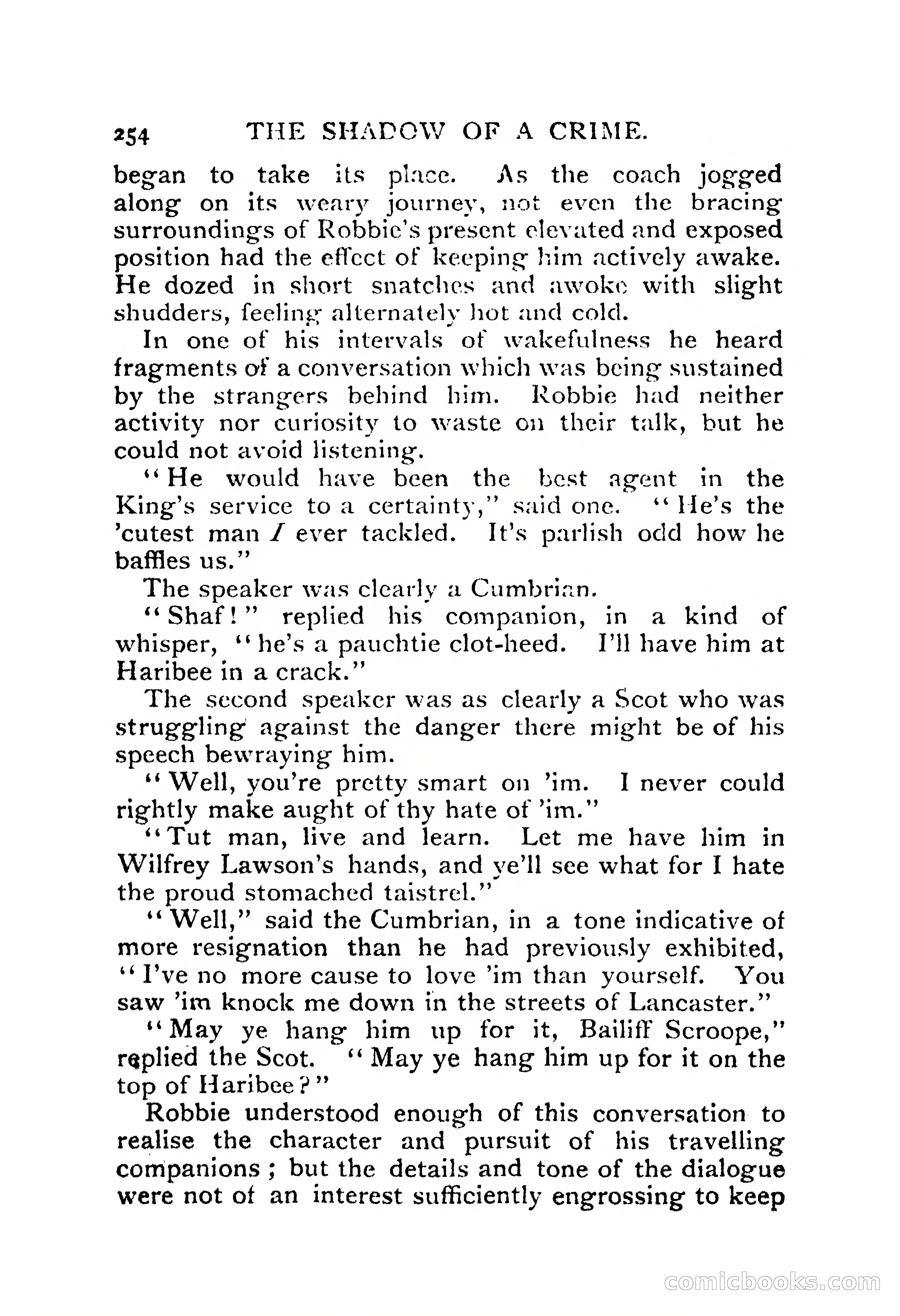 The Shadow of a Crime — page 249 of 398