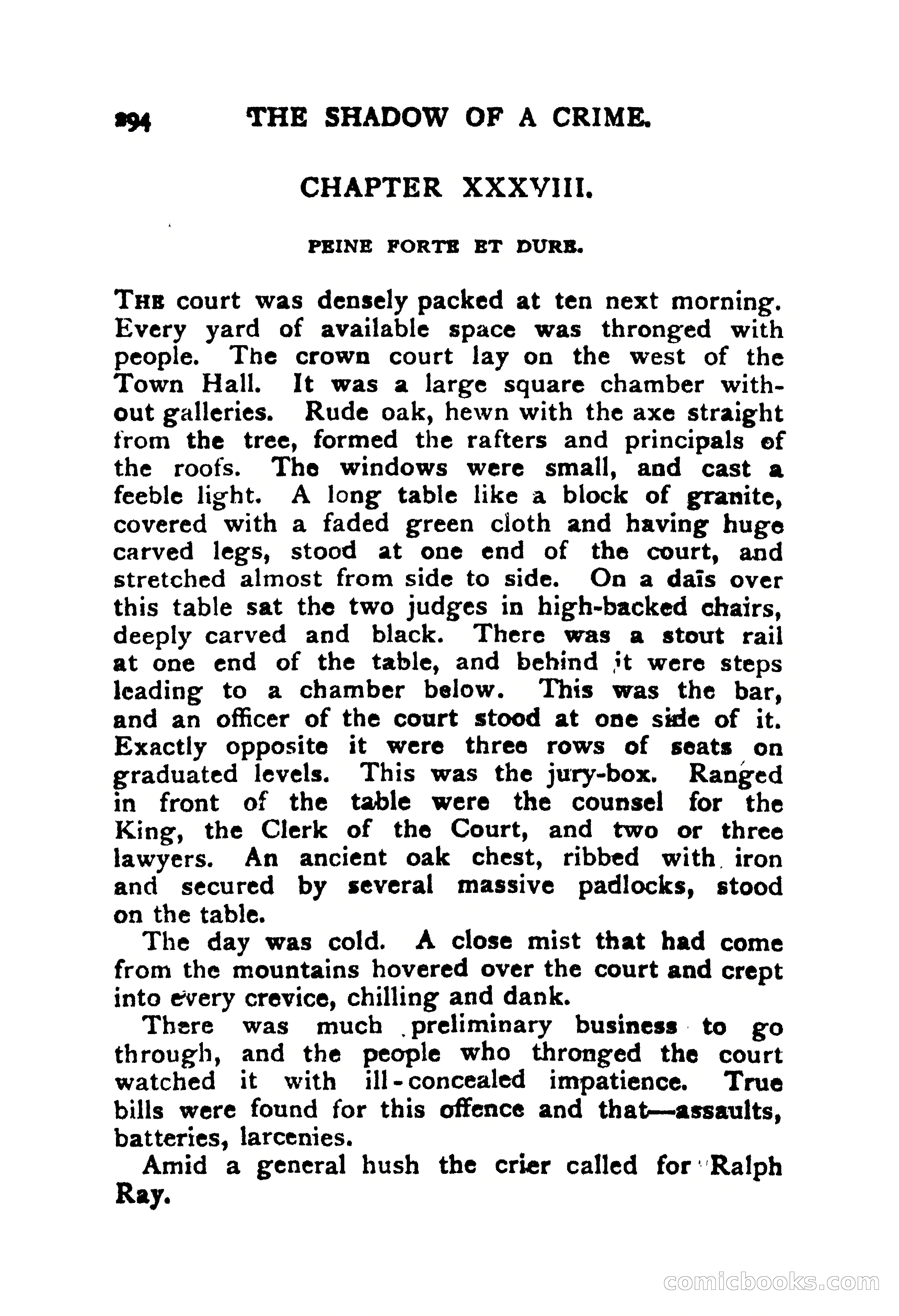 The Shadow of a Crime — page 289 of 398