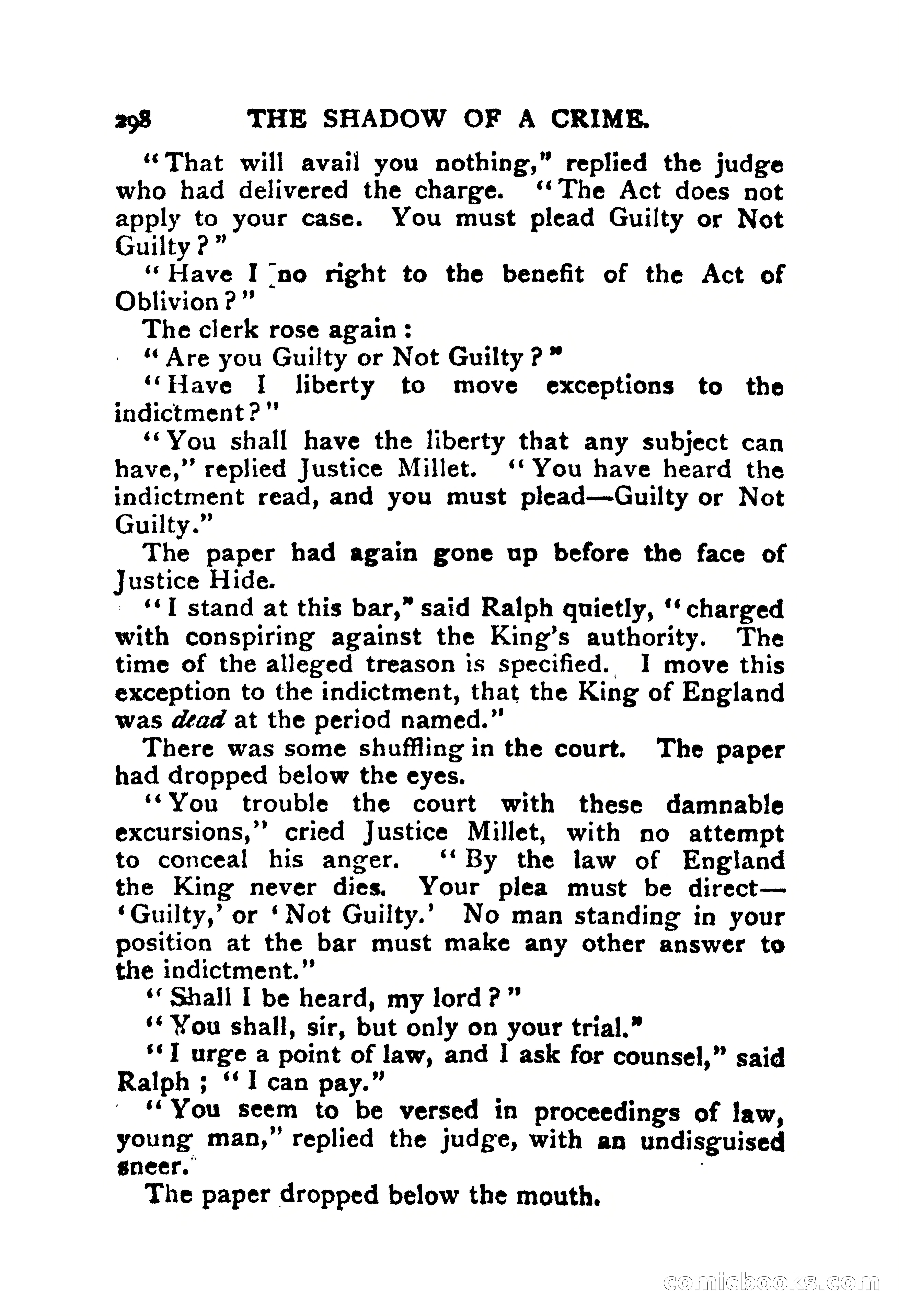 The Shadow of a Crime — page 293 of 398