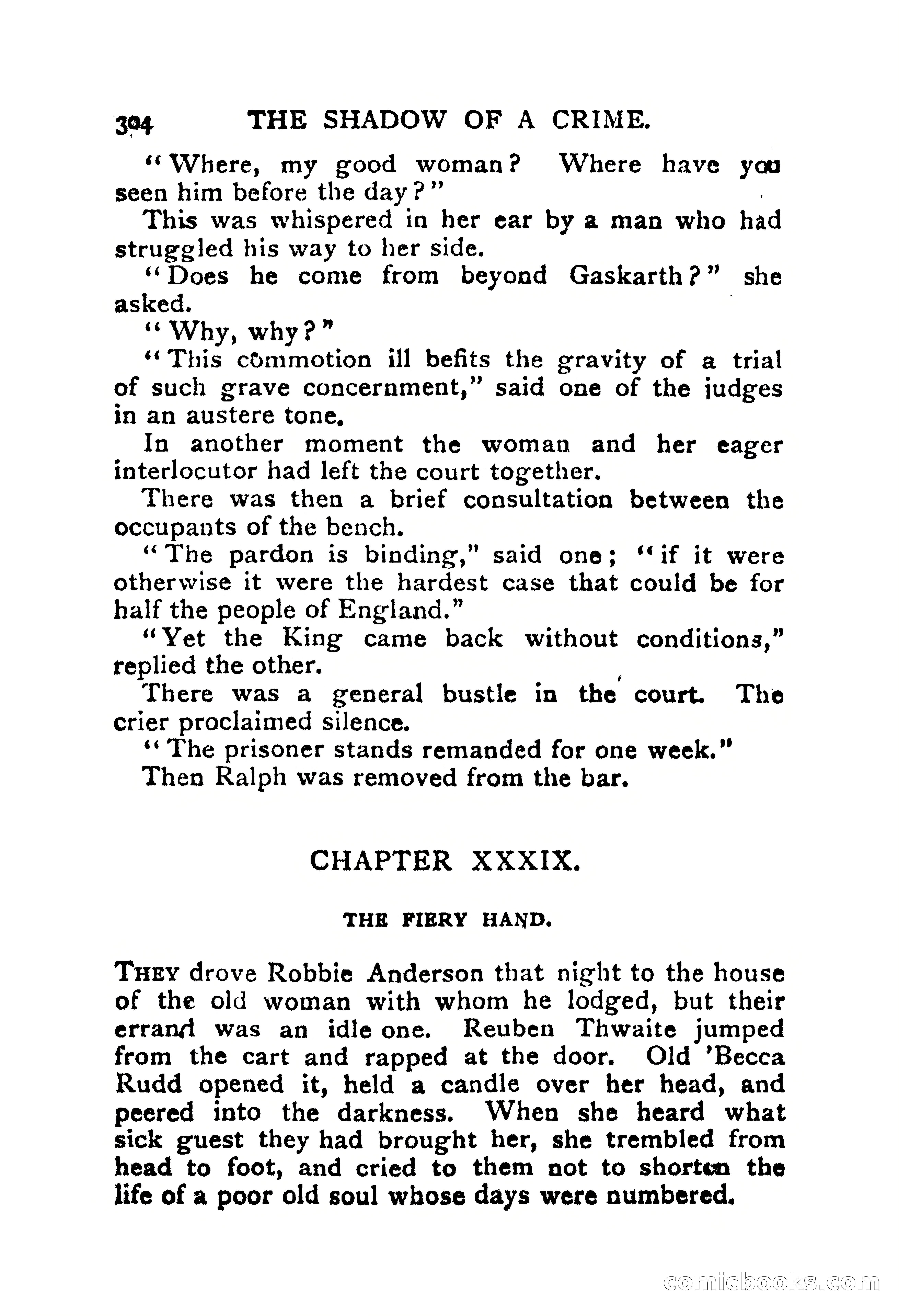 The Shadow of a Crime — page 299 of 398
