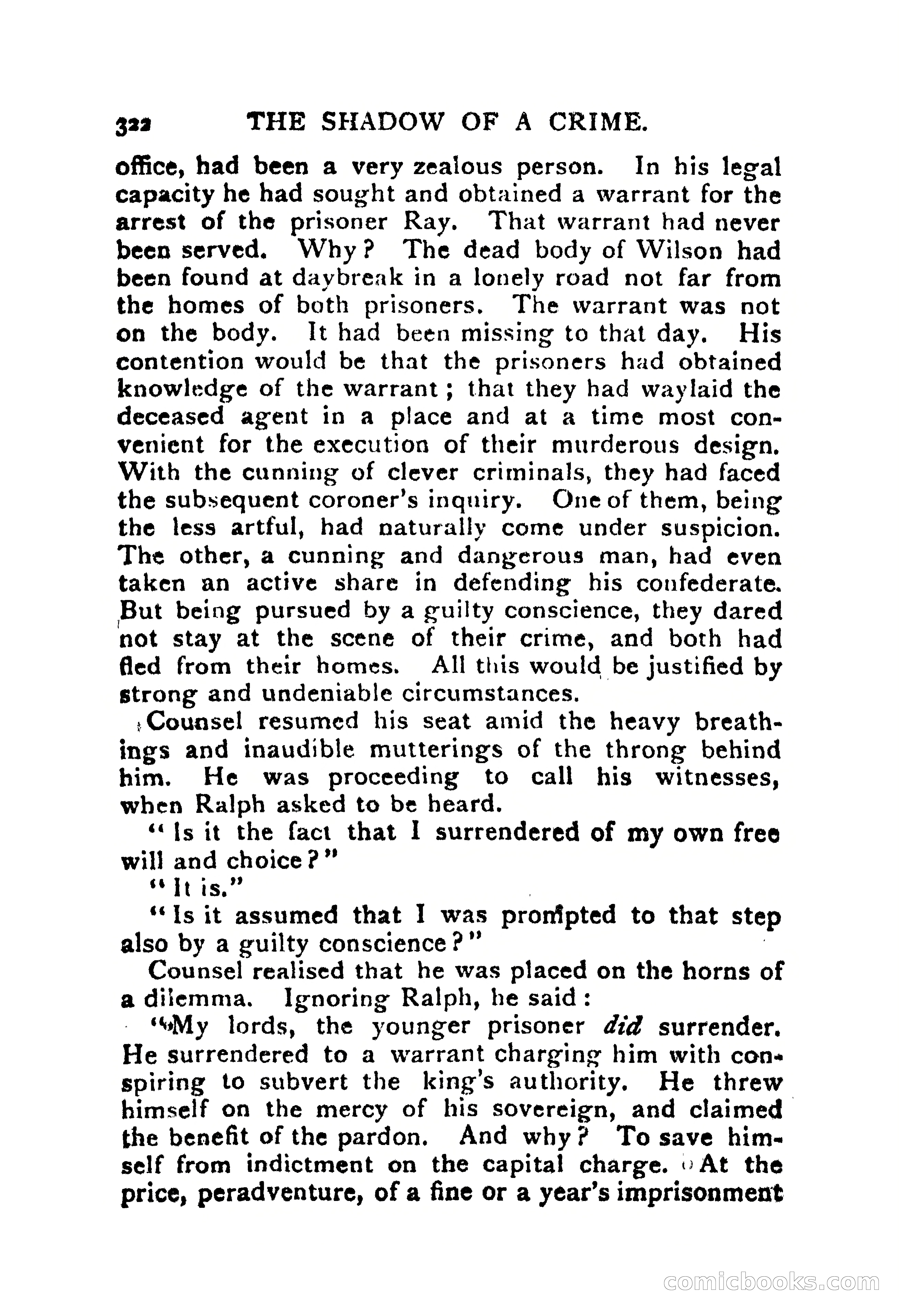 The Shadow of a Crime — page 317 of 398