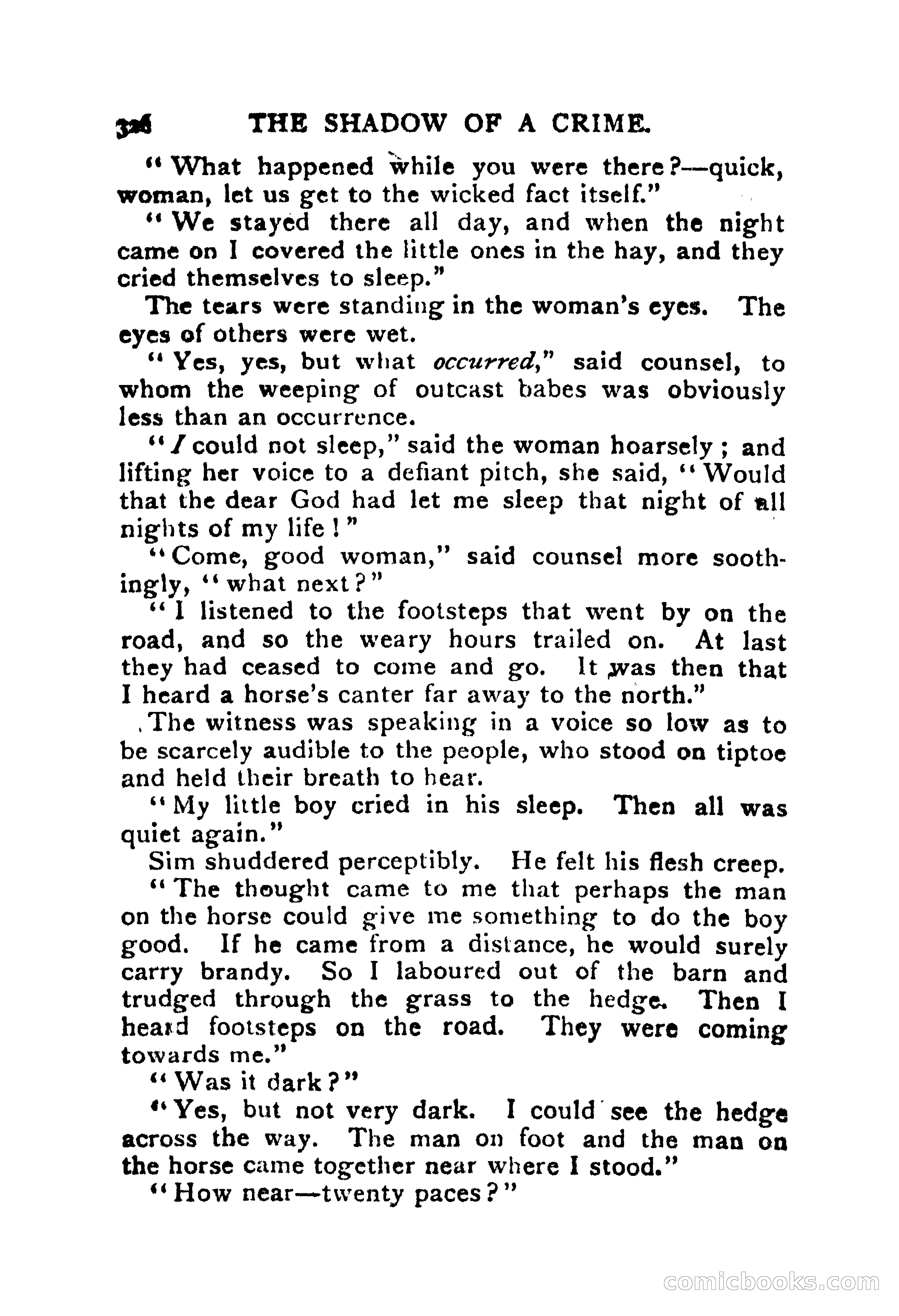 The Shadow of a Crime — page 321 of 398