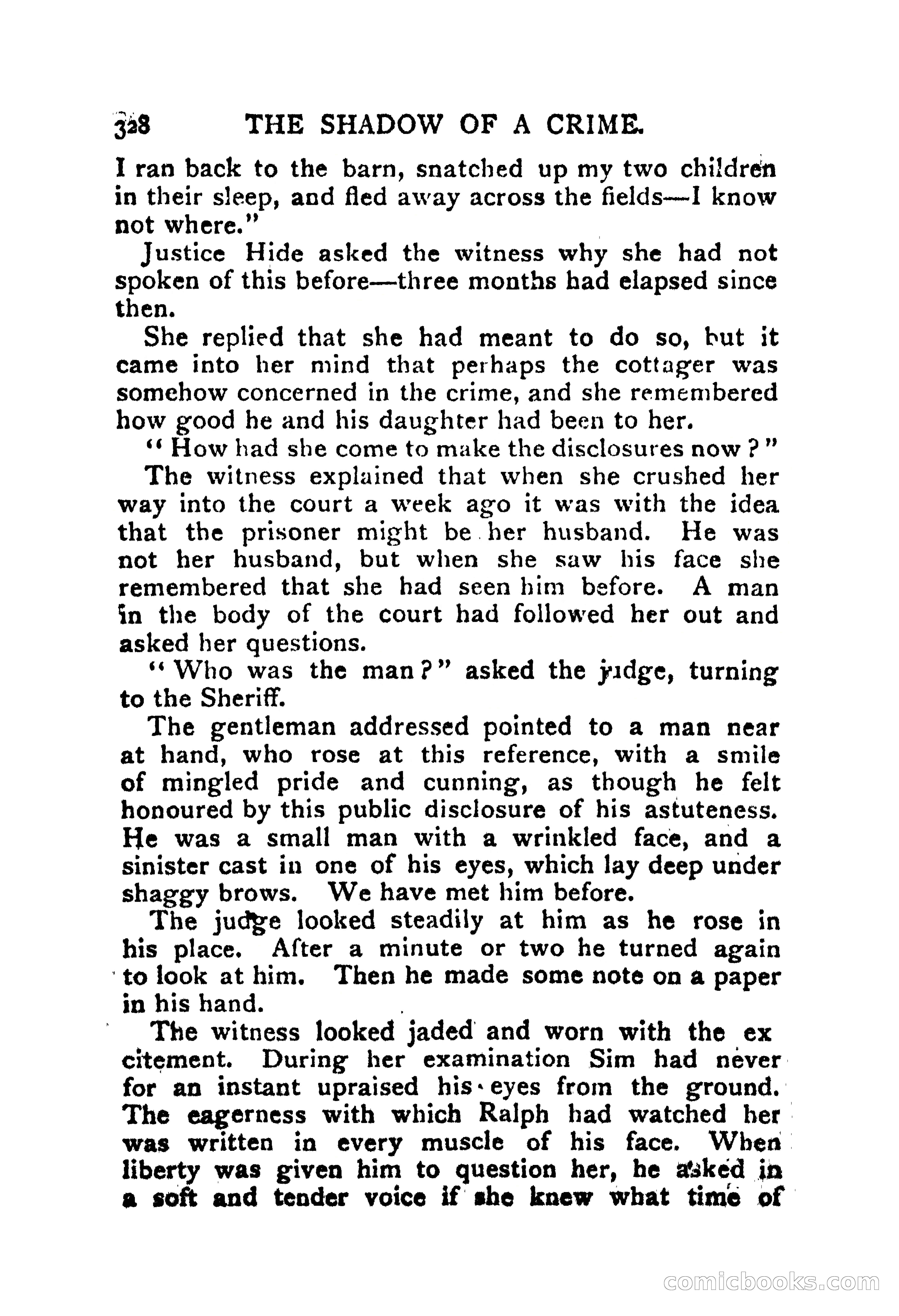 The Shadow of a Crime — page 323 of 398