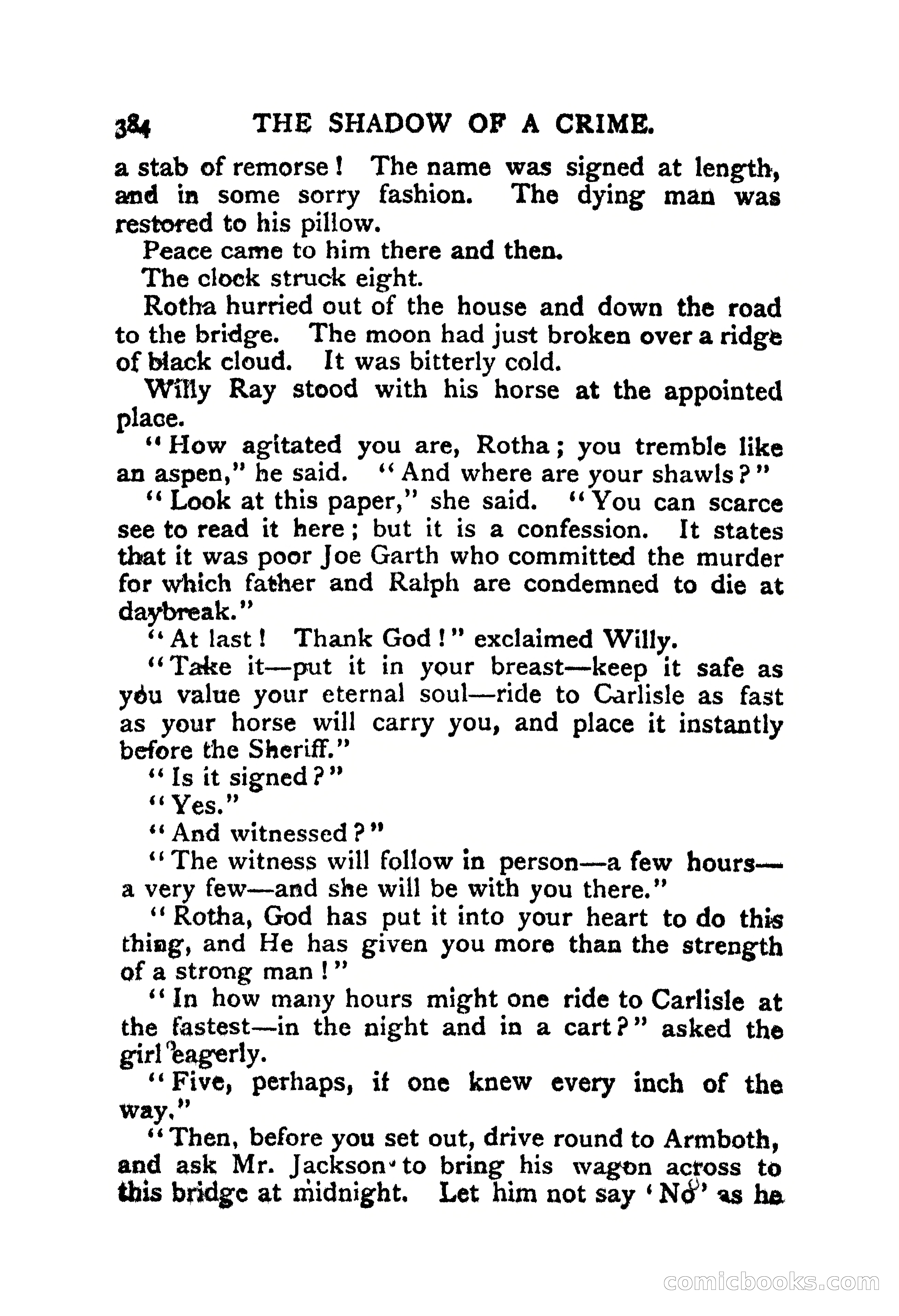 The Shadow of a Crime — page 379 of 398