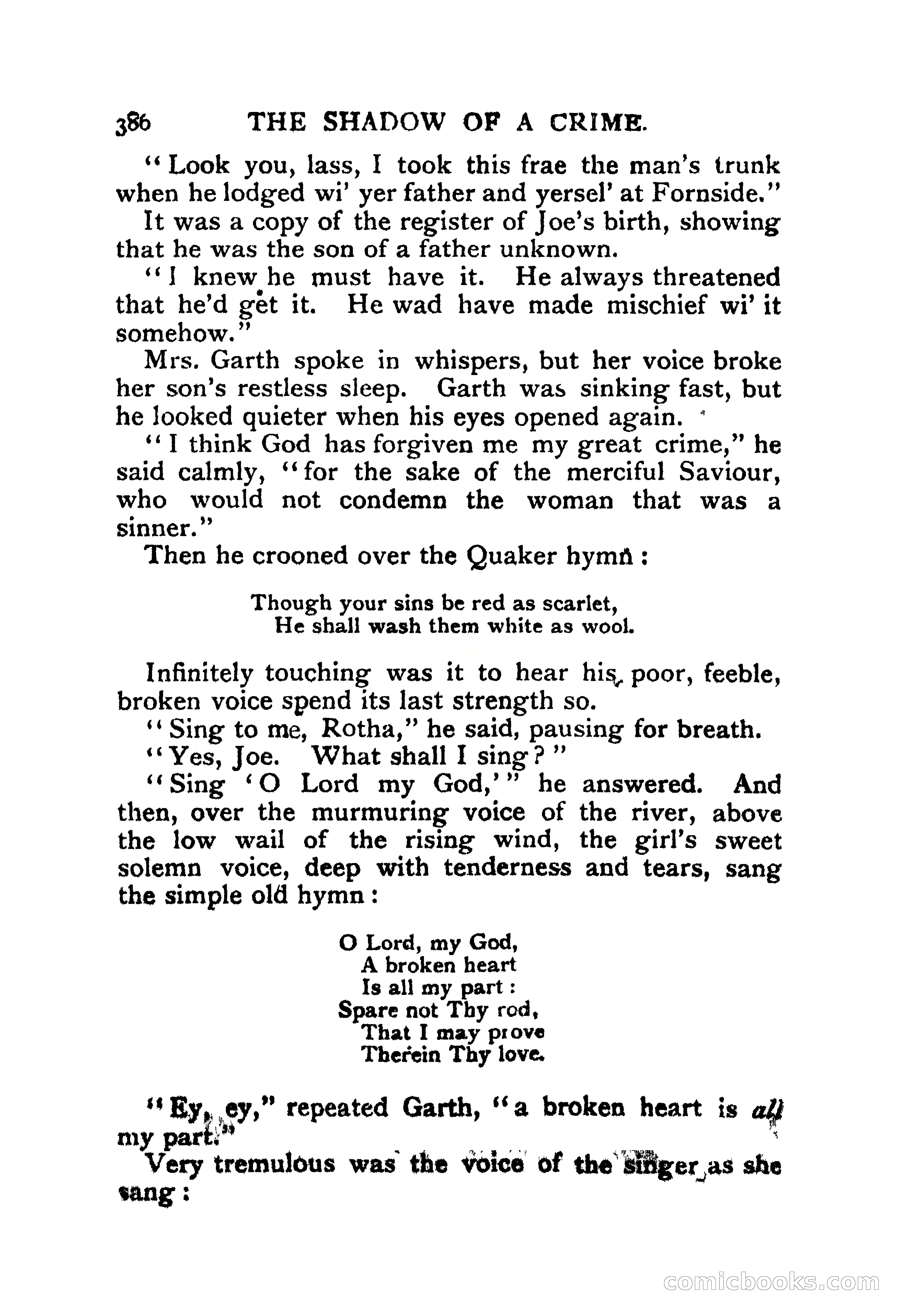 The Shadow of a Crime — page 381 of 398