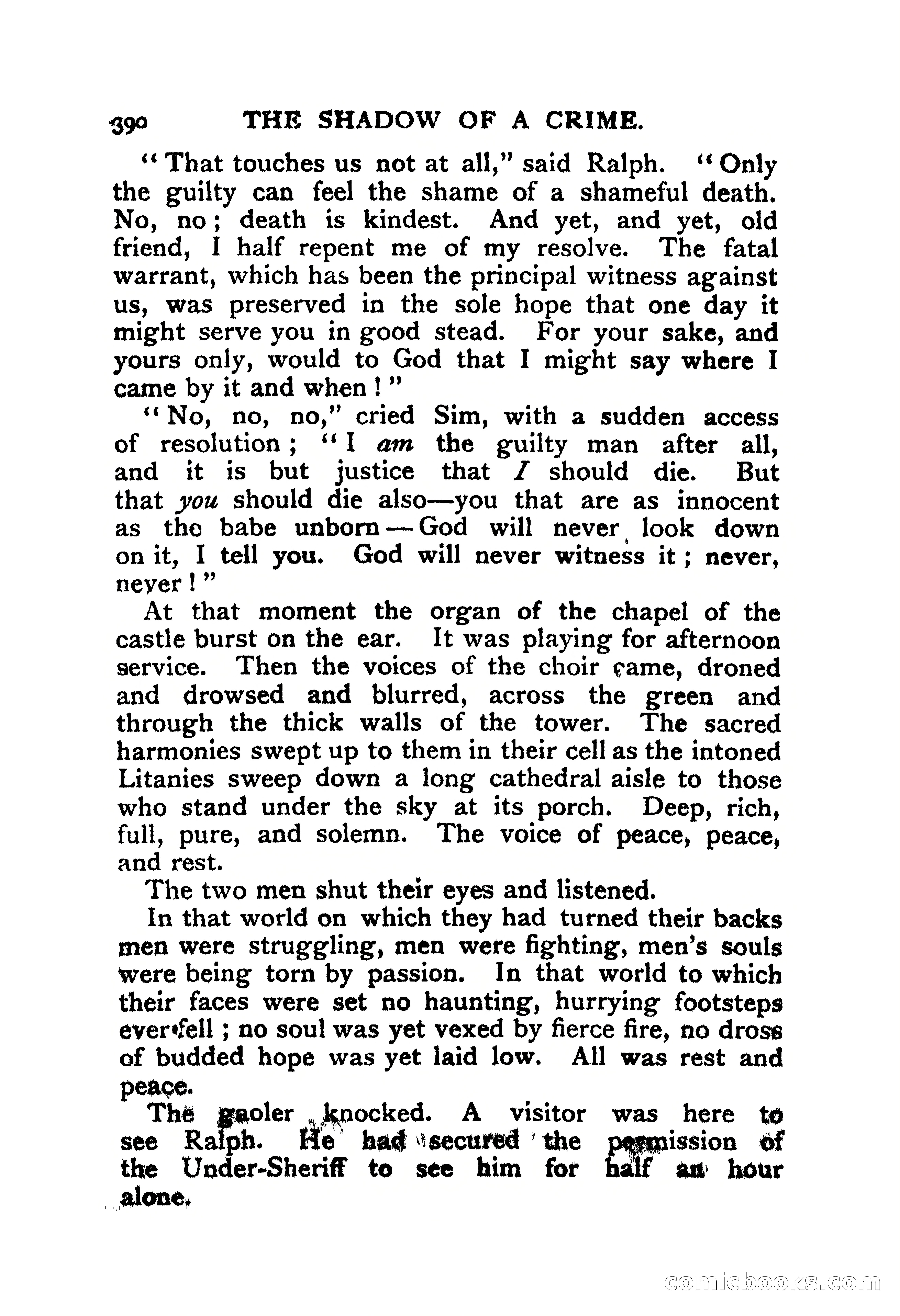 The Shadow of a Crime — page 385 of 398