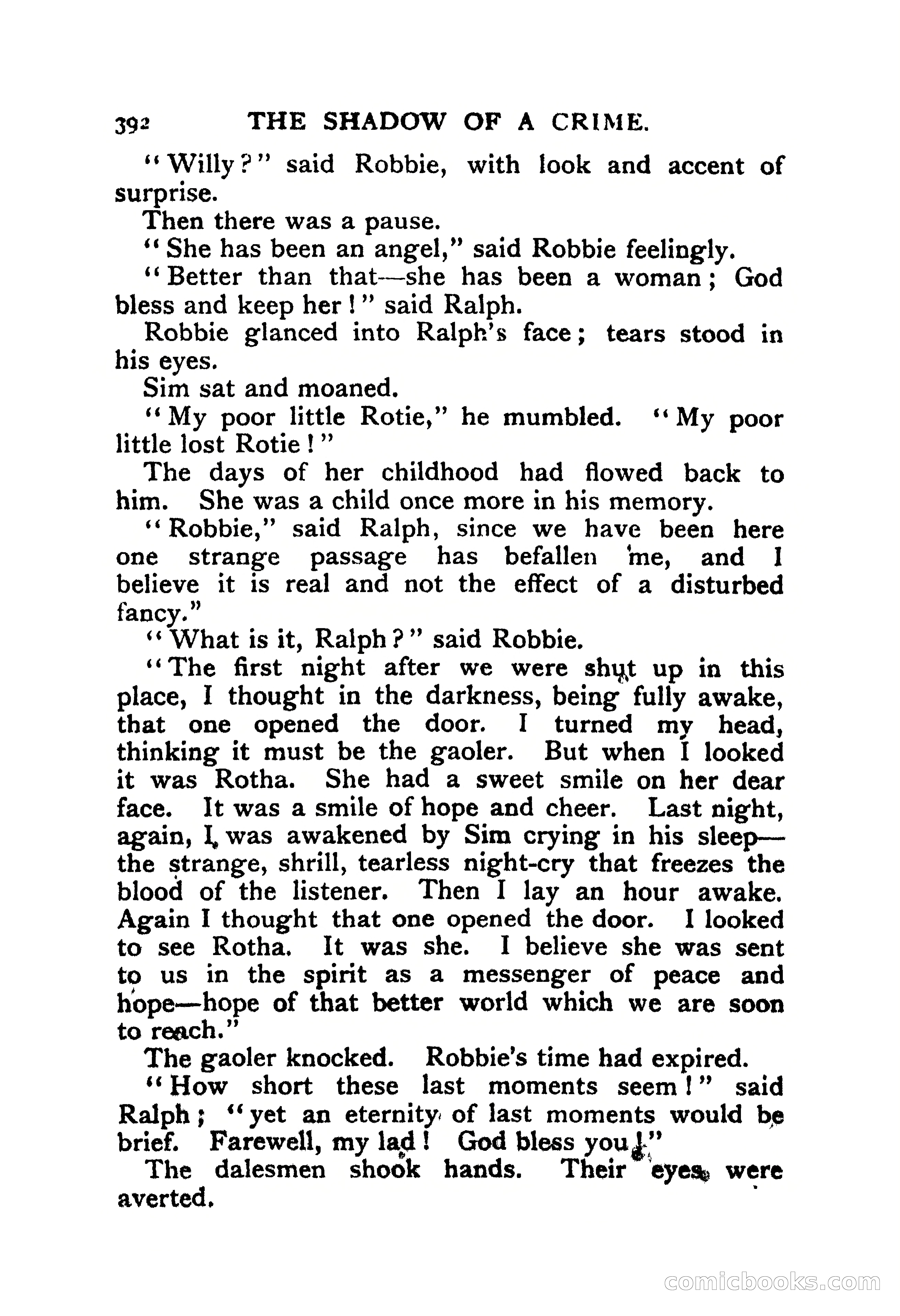 The Shadow of a Crime — page 387 of 398