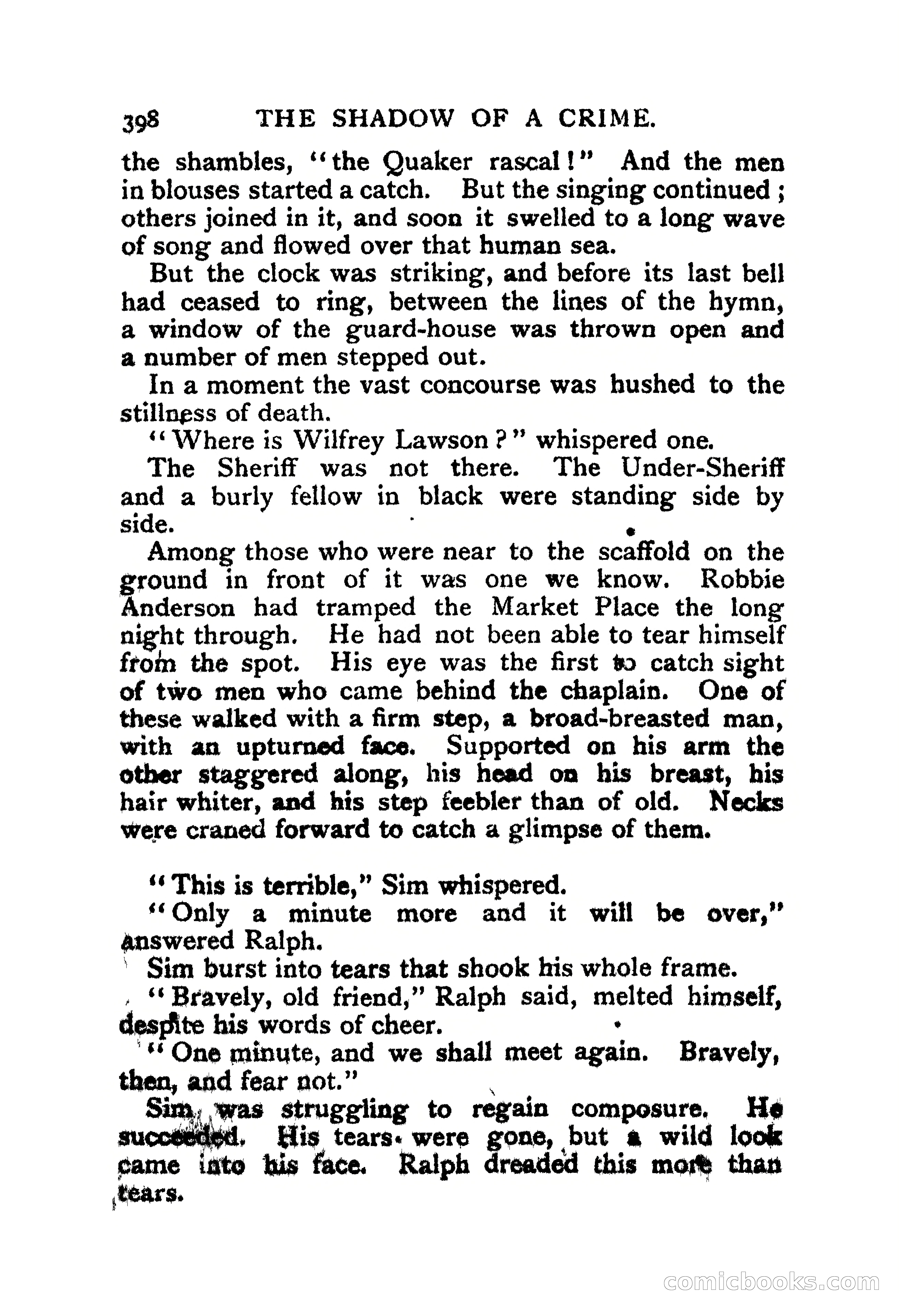 The Shadow of a Crime — page 393 of 398