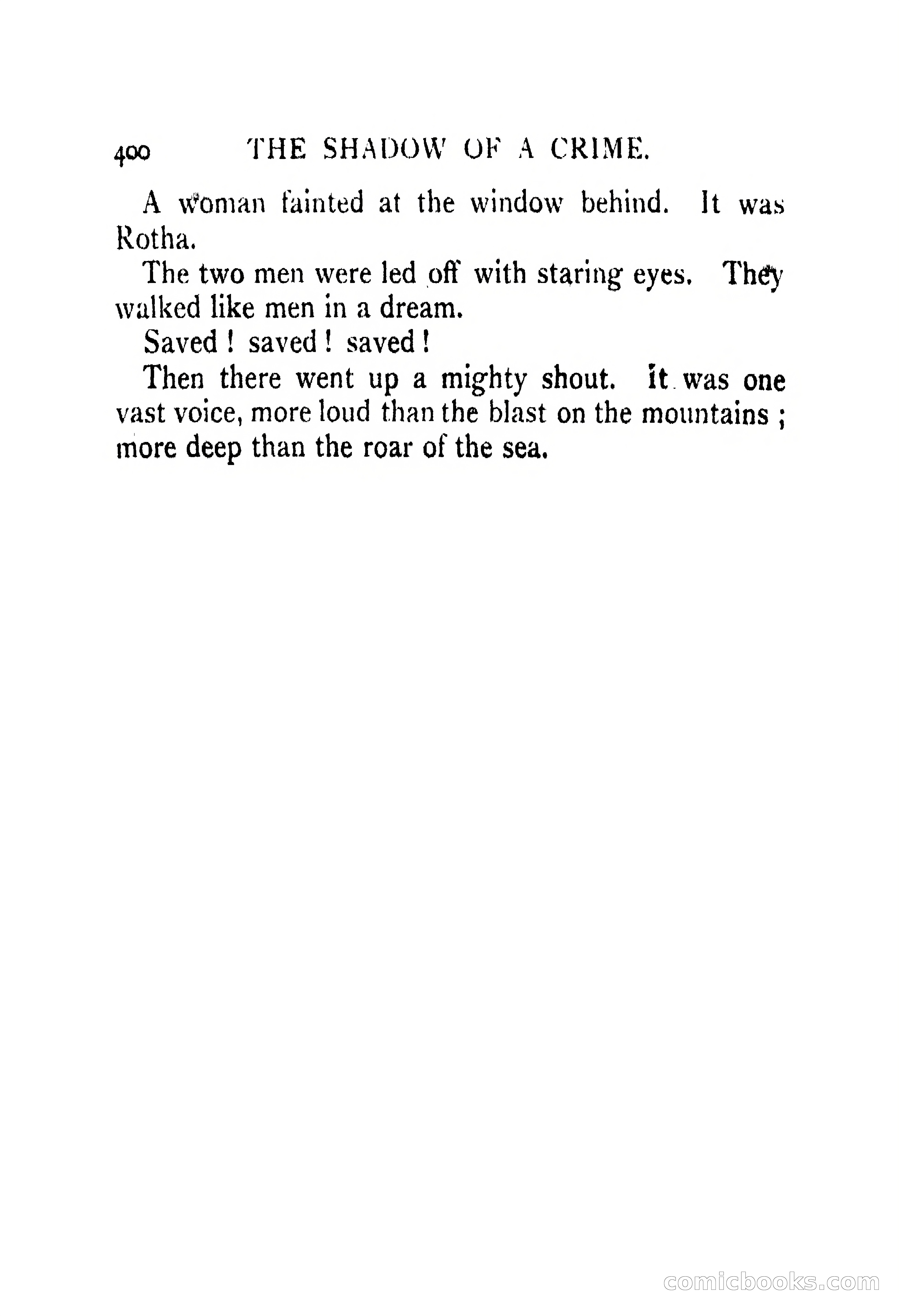 The Shadow of a Crime — page 395 of 398