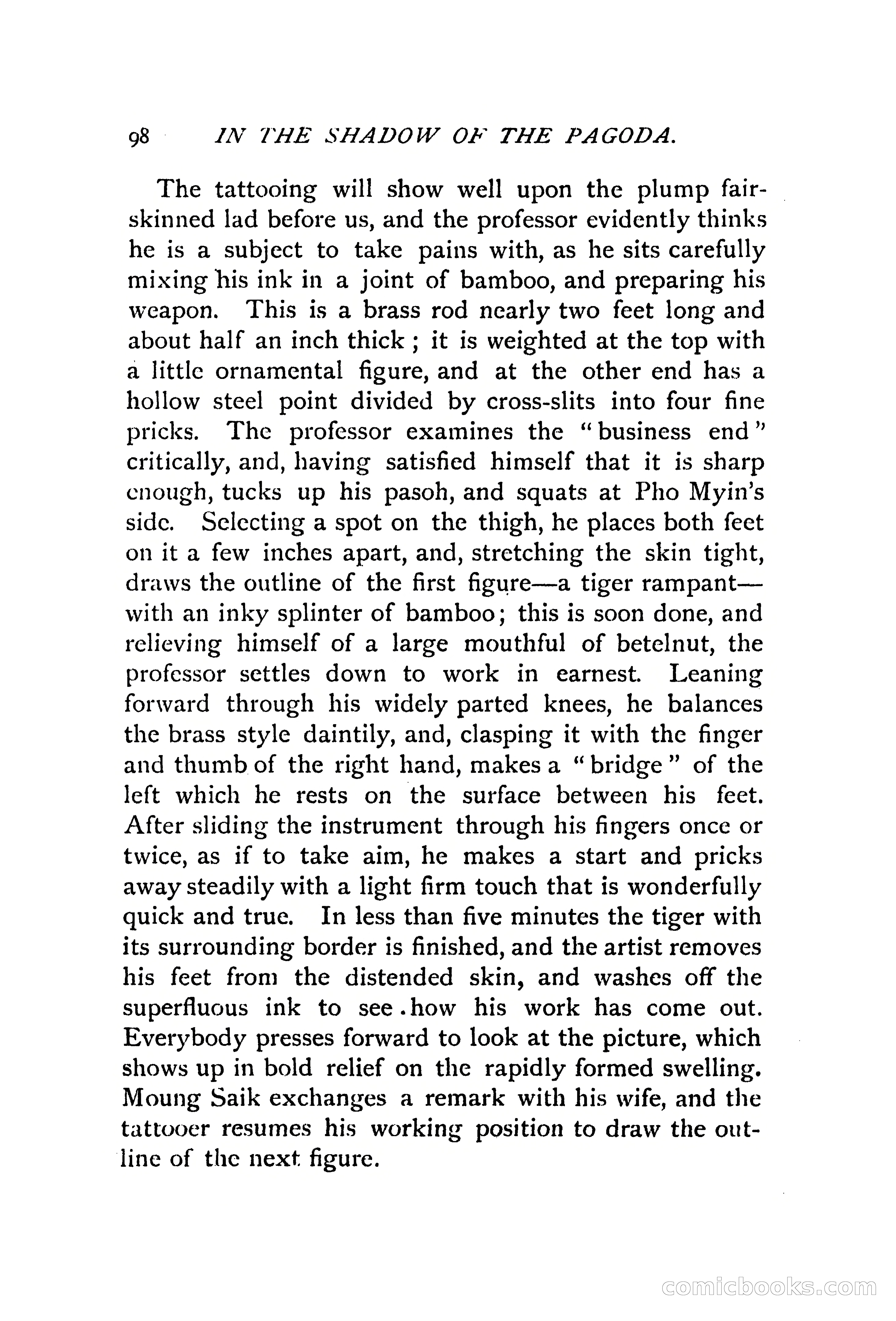 In the Shadow of the Pagoda — page 107 of 399
