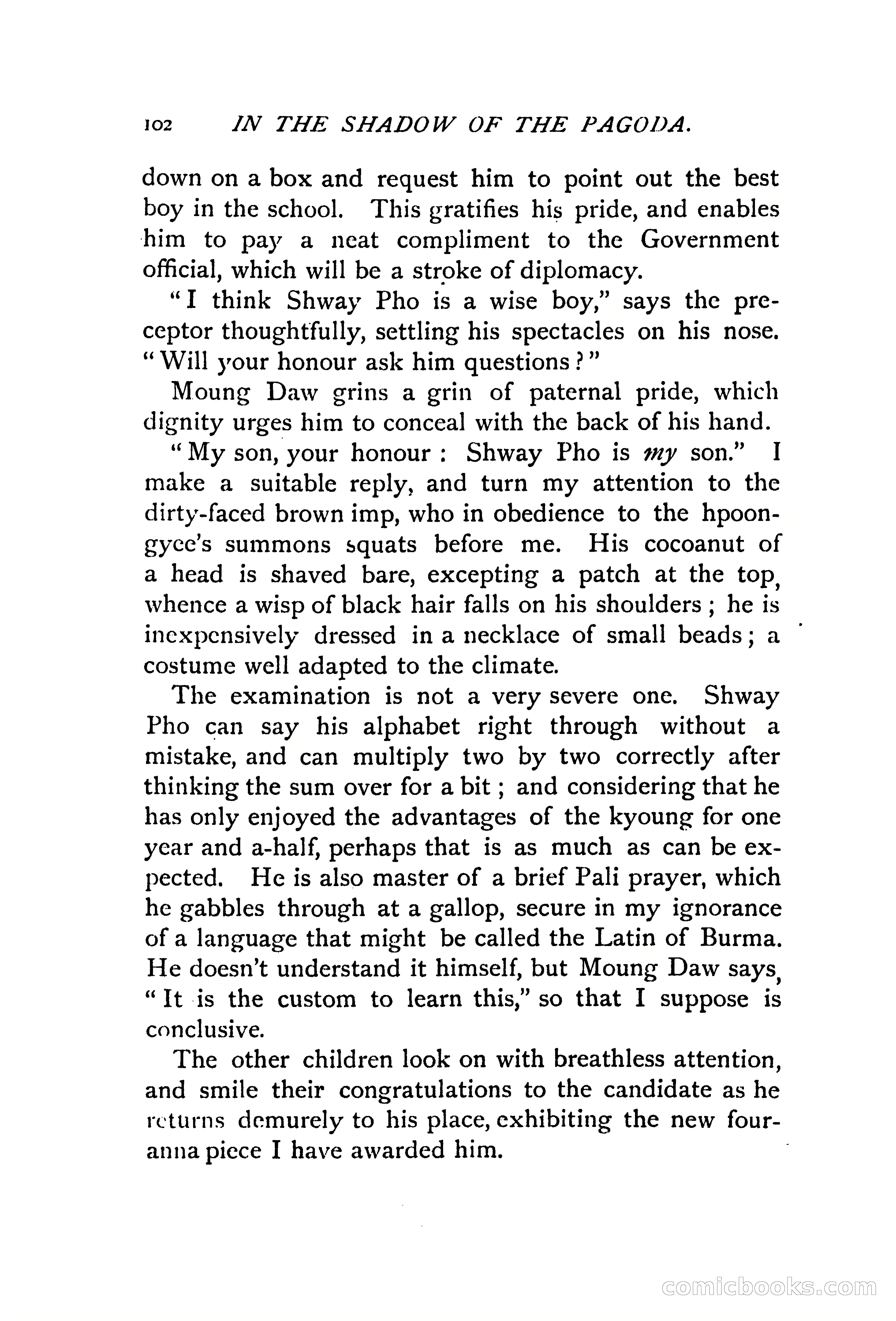 In the Shadow of the Pagoda — page 111 of 399