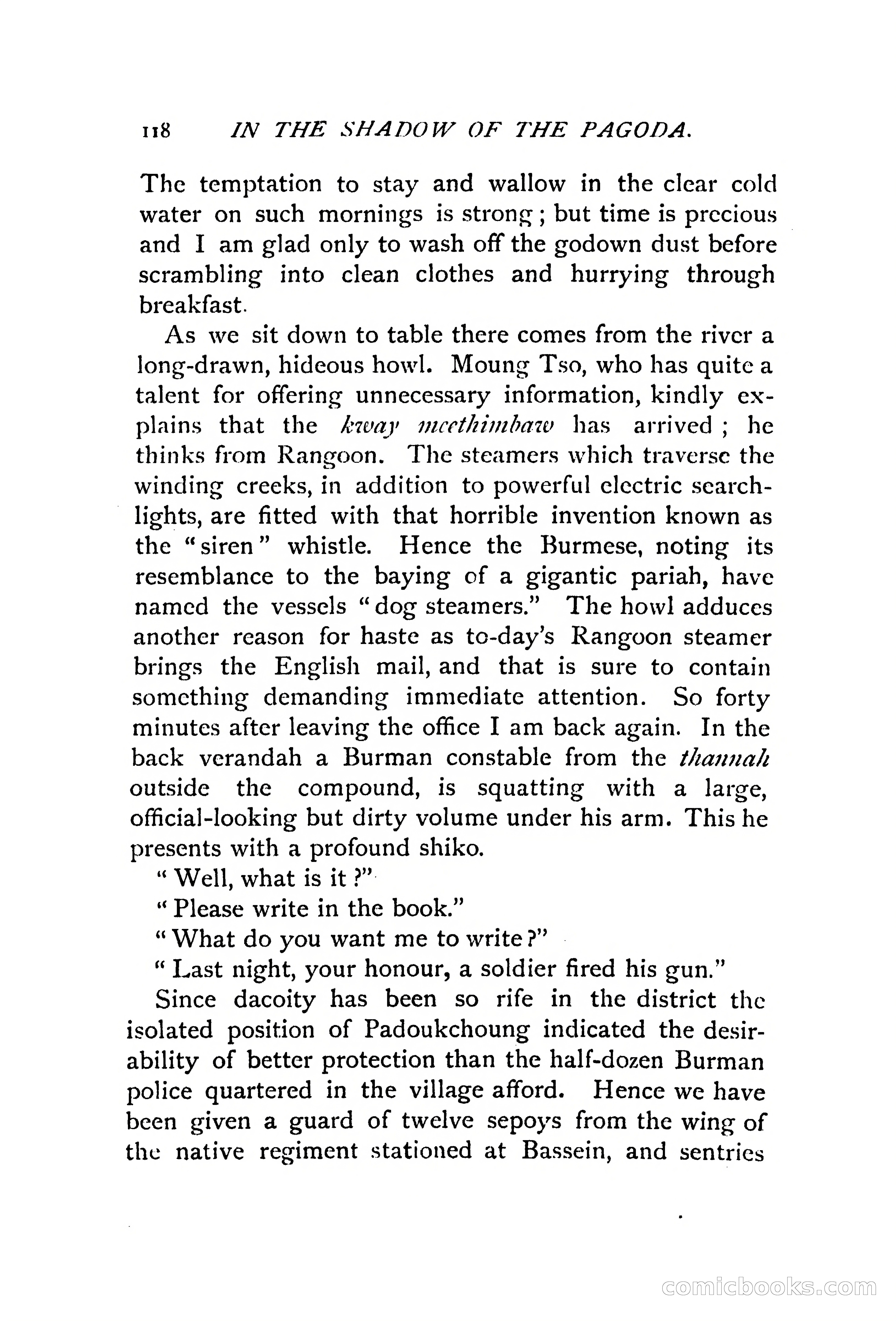 In the Shadow of the Pagoda — page 127 of 399