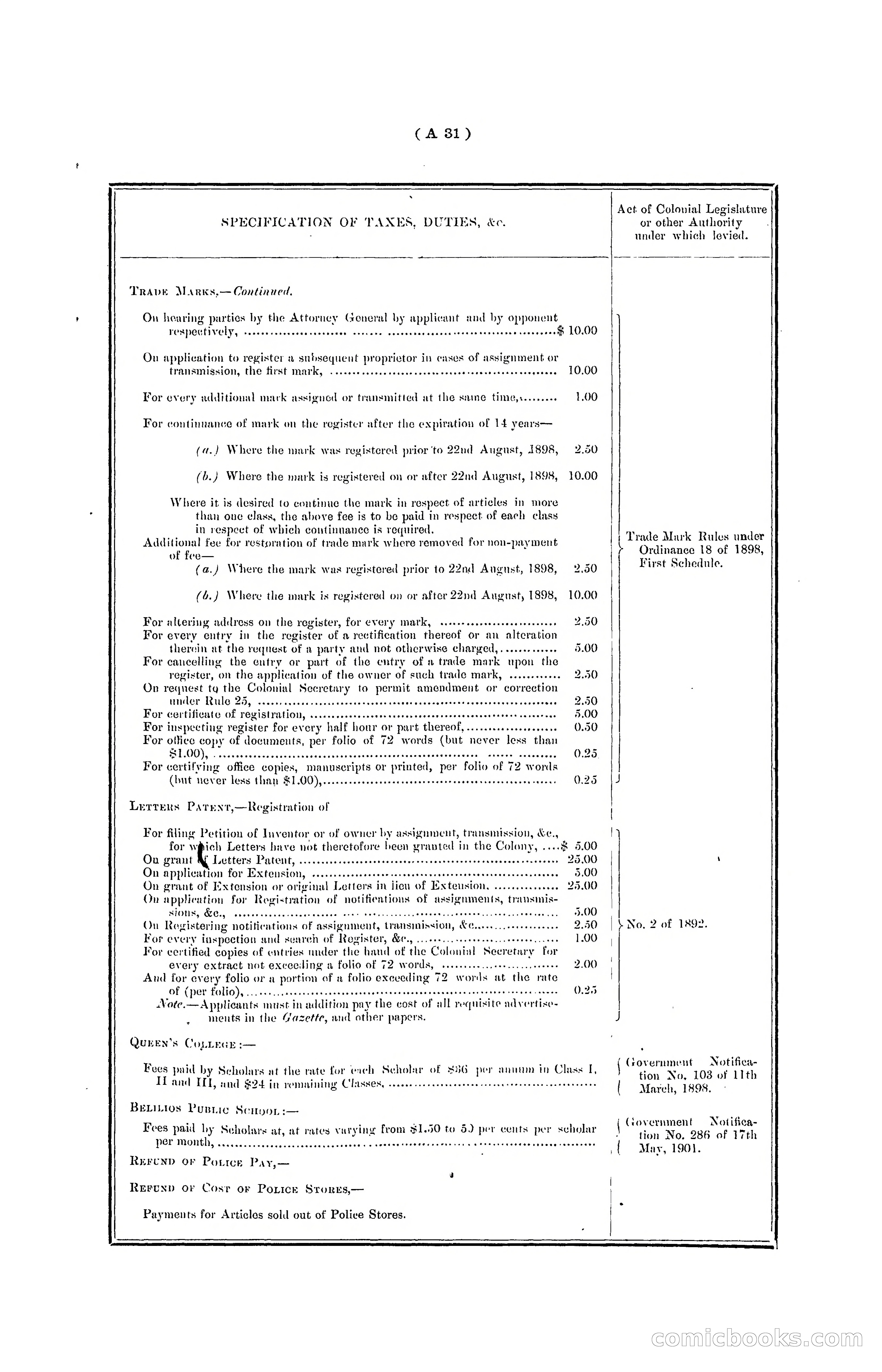Hong Kong Blue Book for the Year, 1901 — page 39 of 370