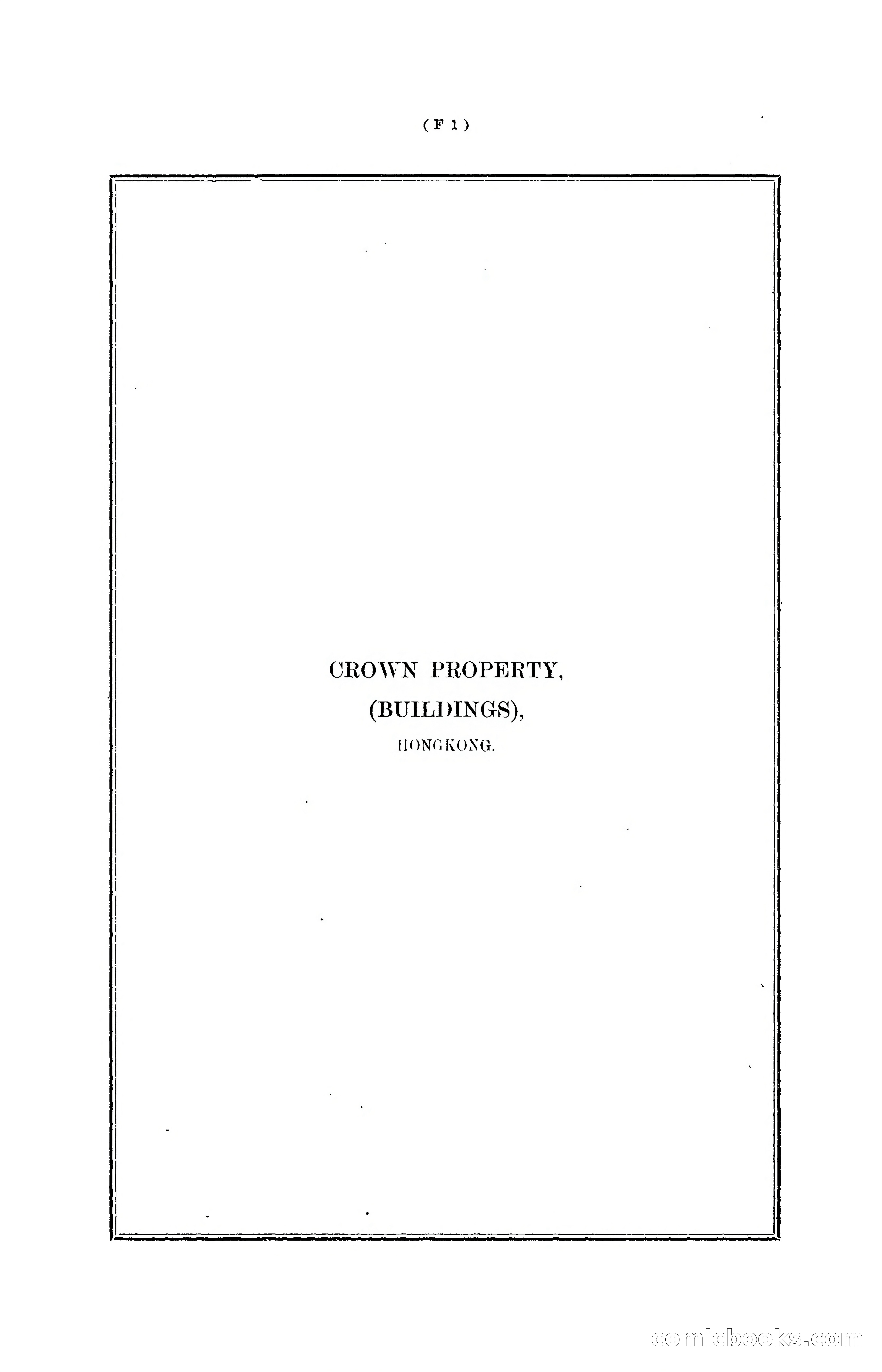 Hong Kong Blue Book for the Year, 1901 — page 71 of 370