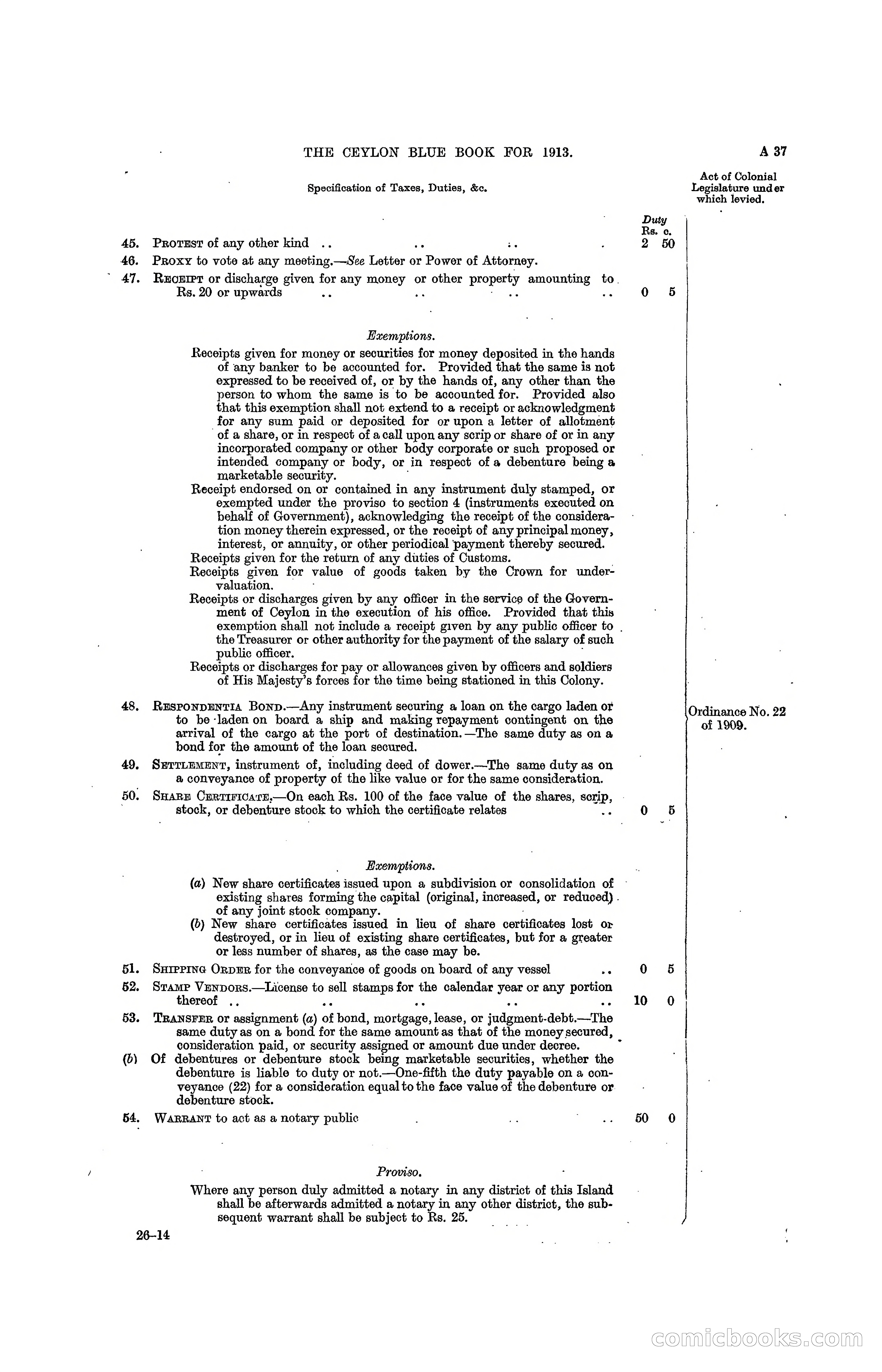 The Ceylon Blue Book, 1913 — page 53 of 398