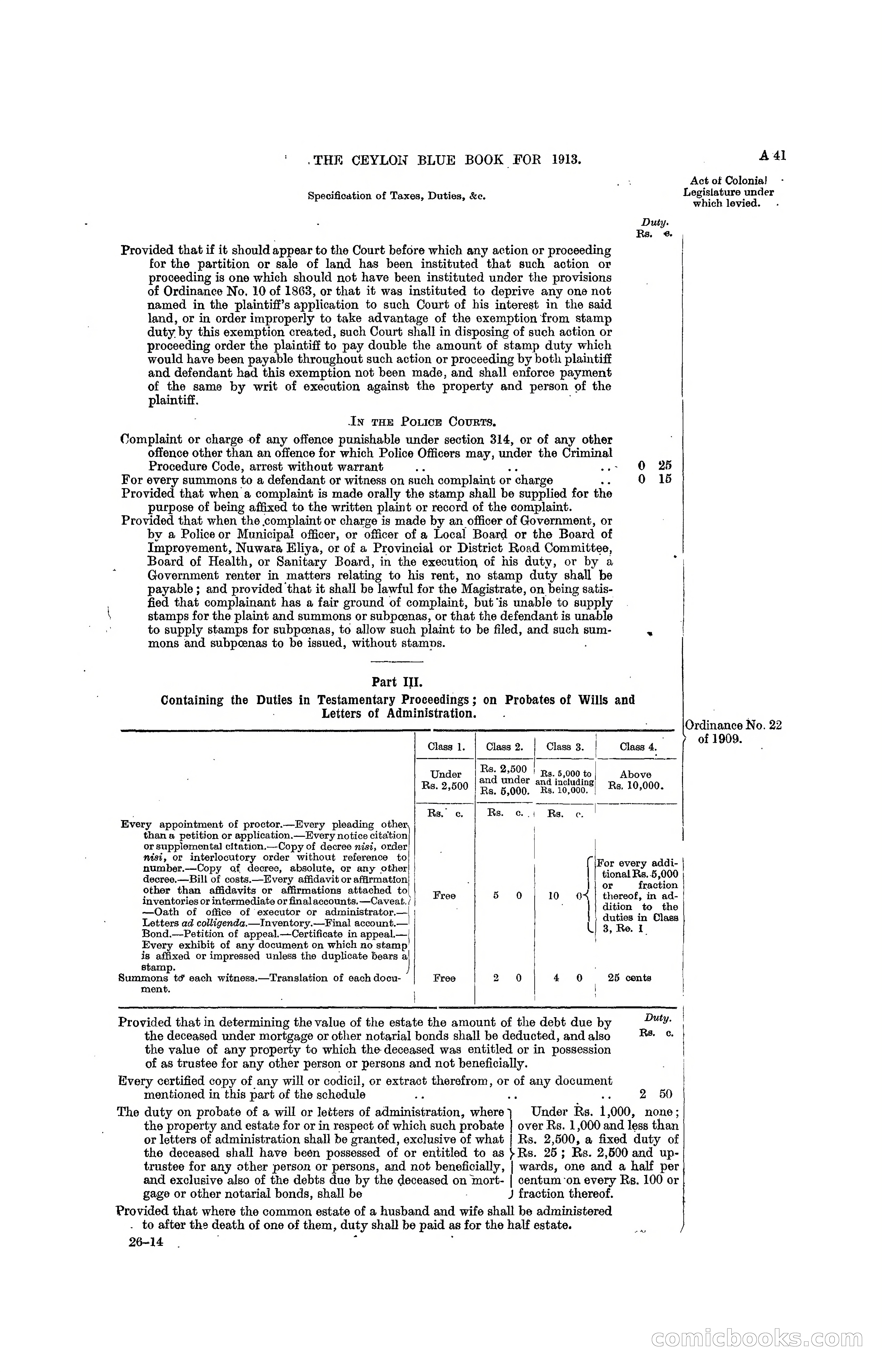 The Ceylon Blue Book, 1913 — page 57 of 398