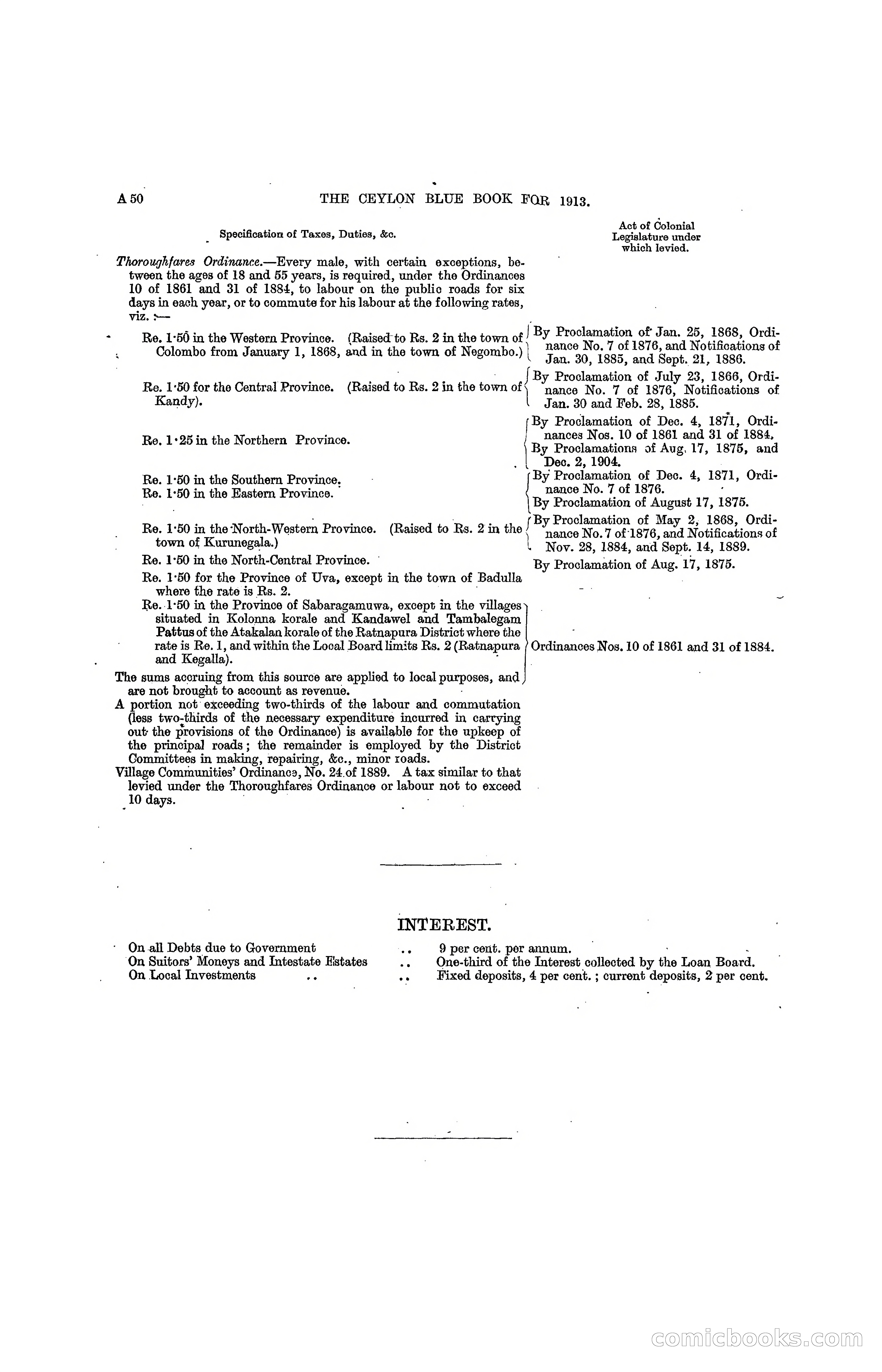 The Ceylon Blue Book, 1913 — page 66 of 398