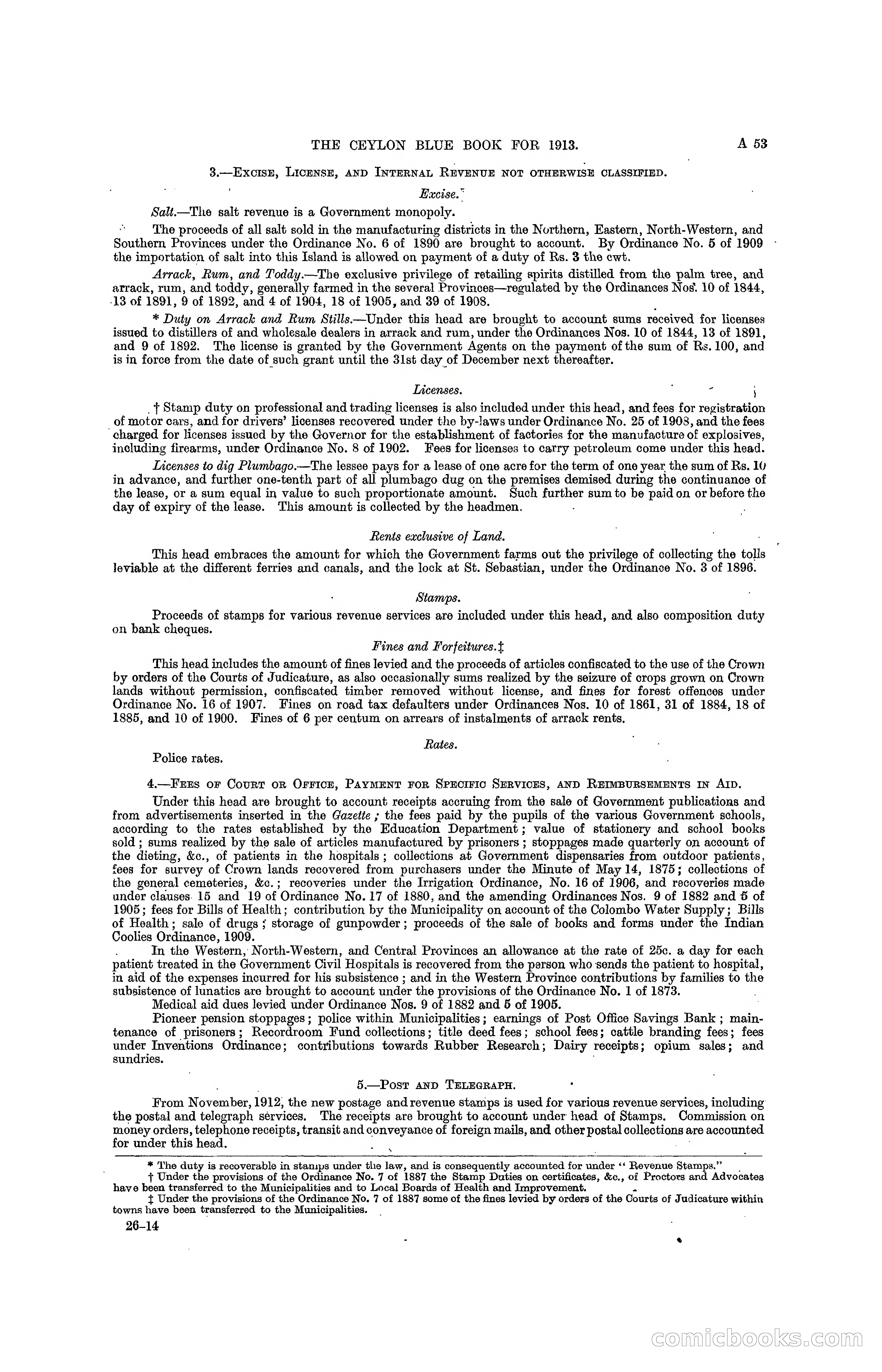The Ceylon Blue Book, 1913 — page 69 of 398