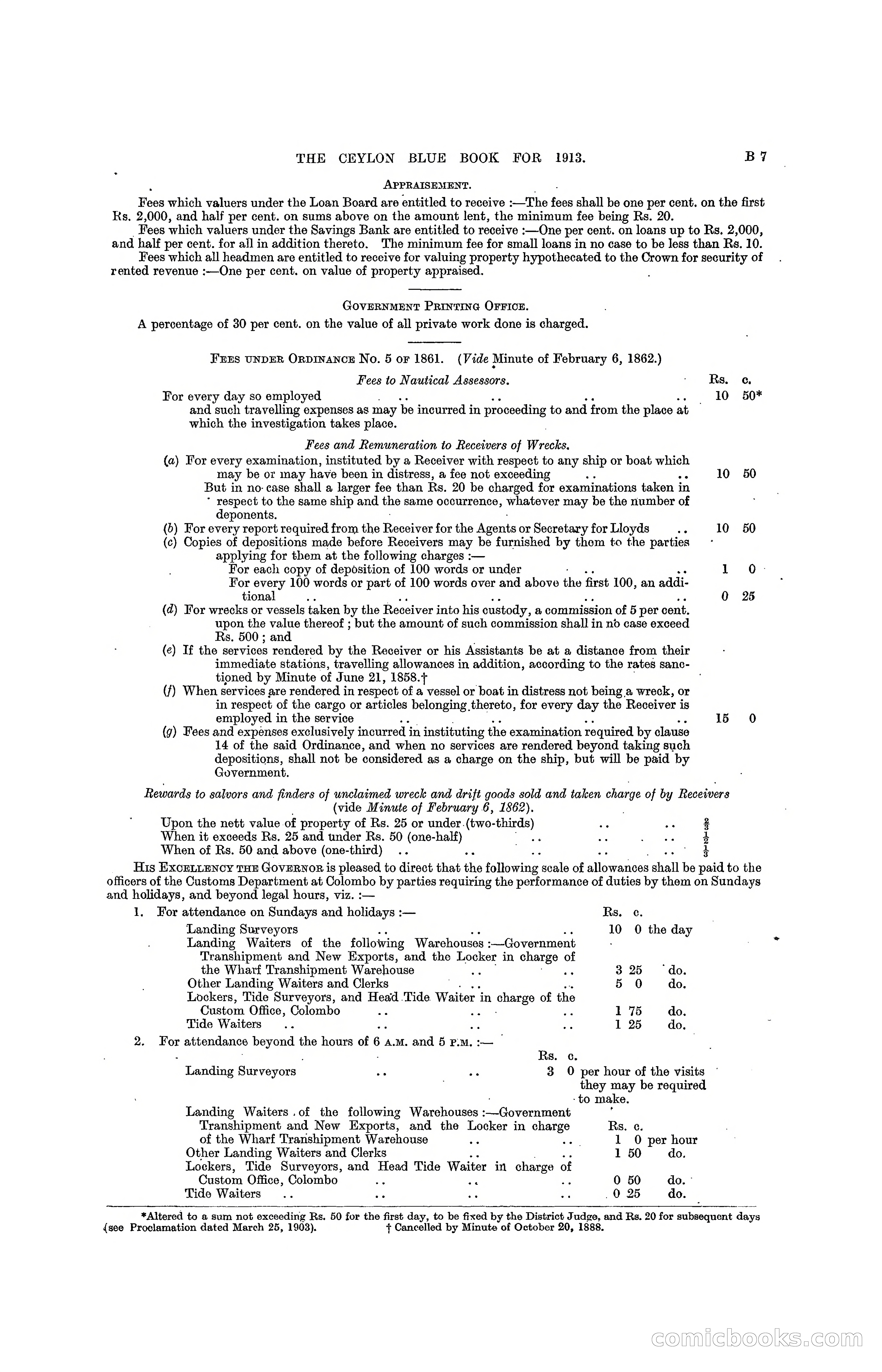 The Ceylon Blue Book, 1913 — page 77 of 398