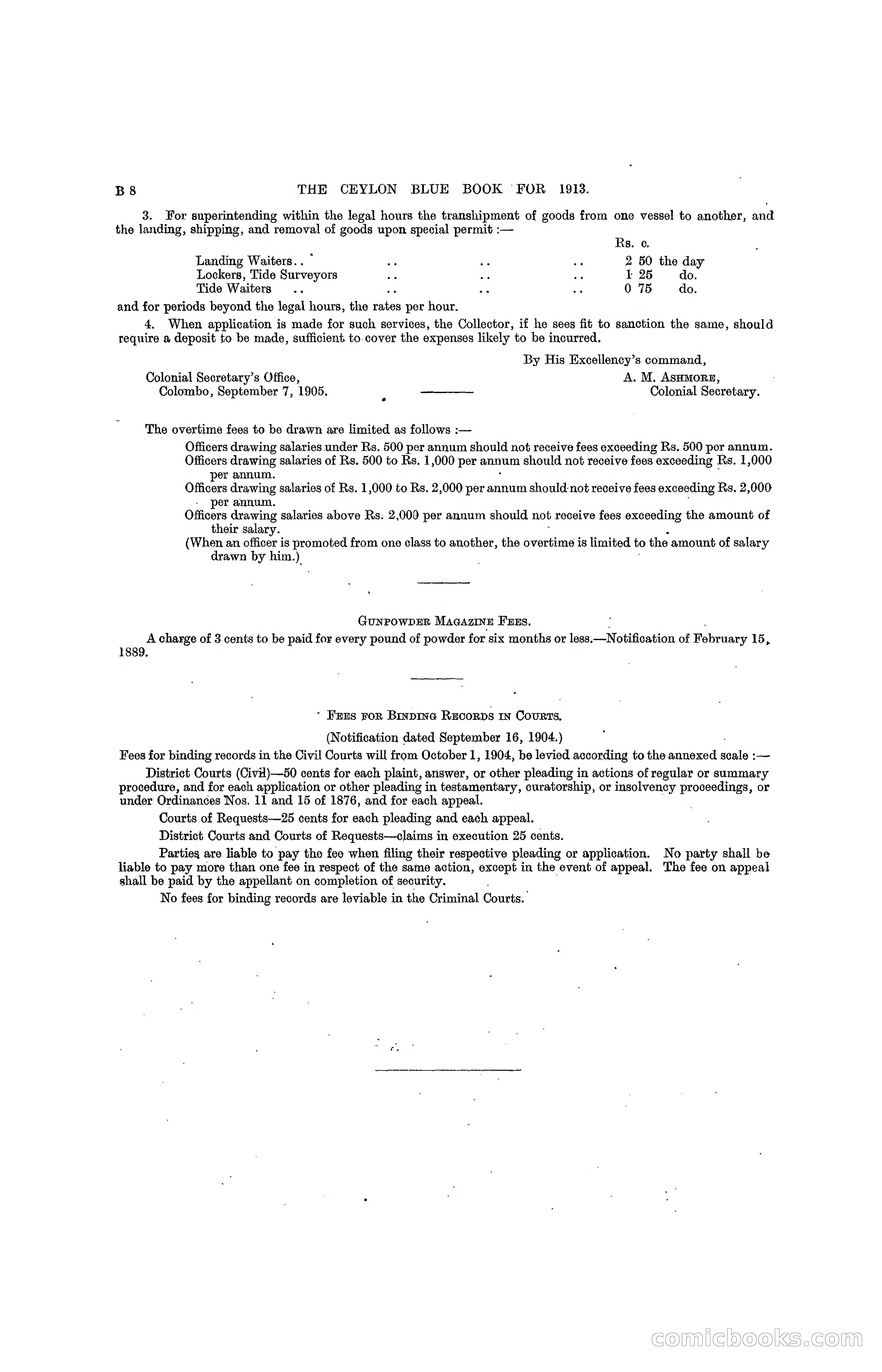 The Ceylon Blue Book, 1913 — page 78 of 398