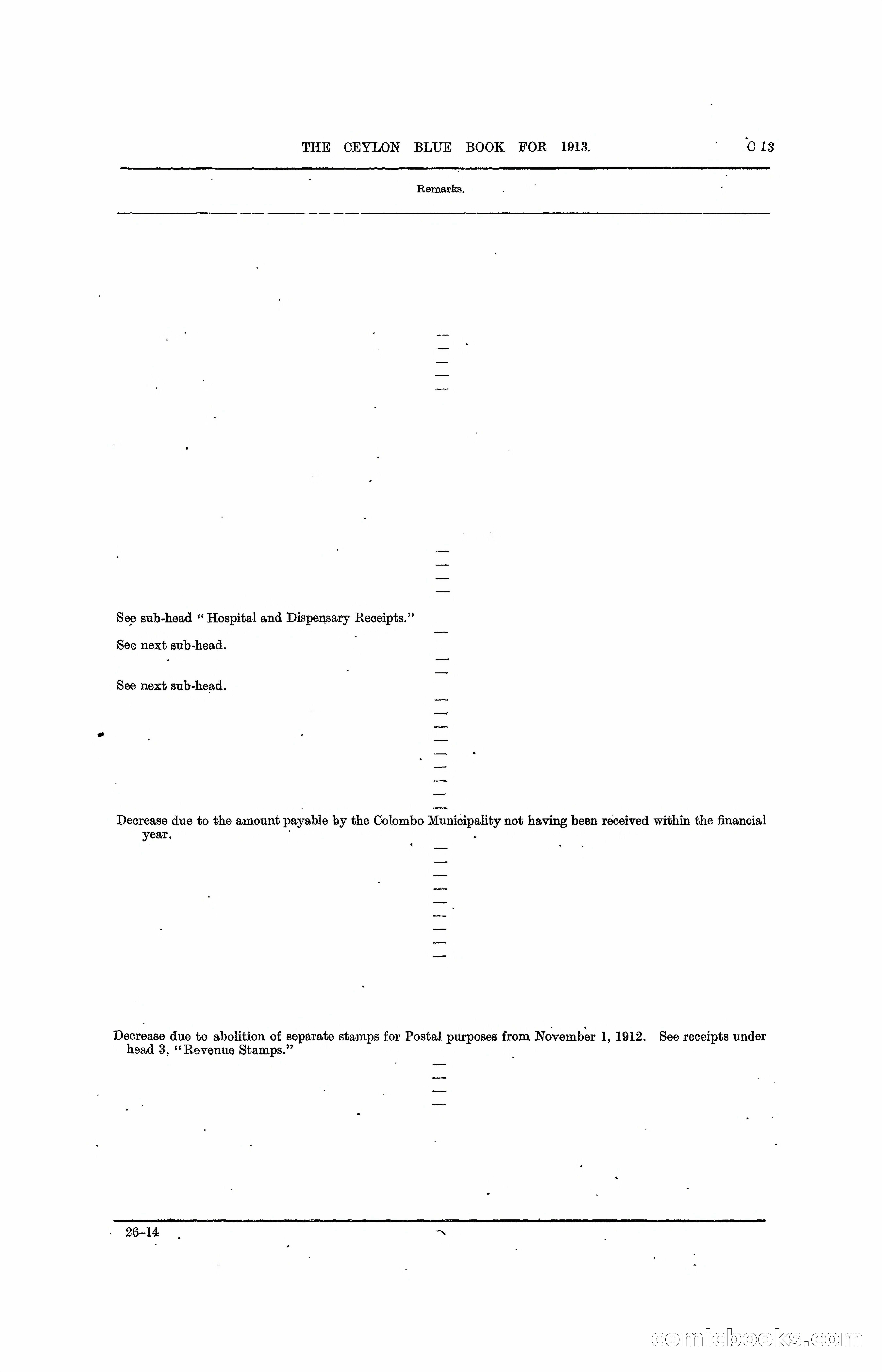 The Ceylon Blue Book, 1913 — page 91 of 398