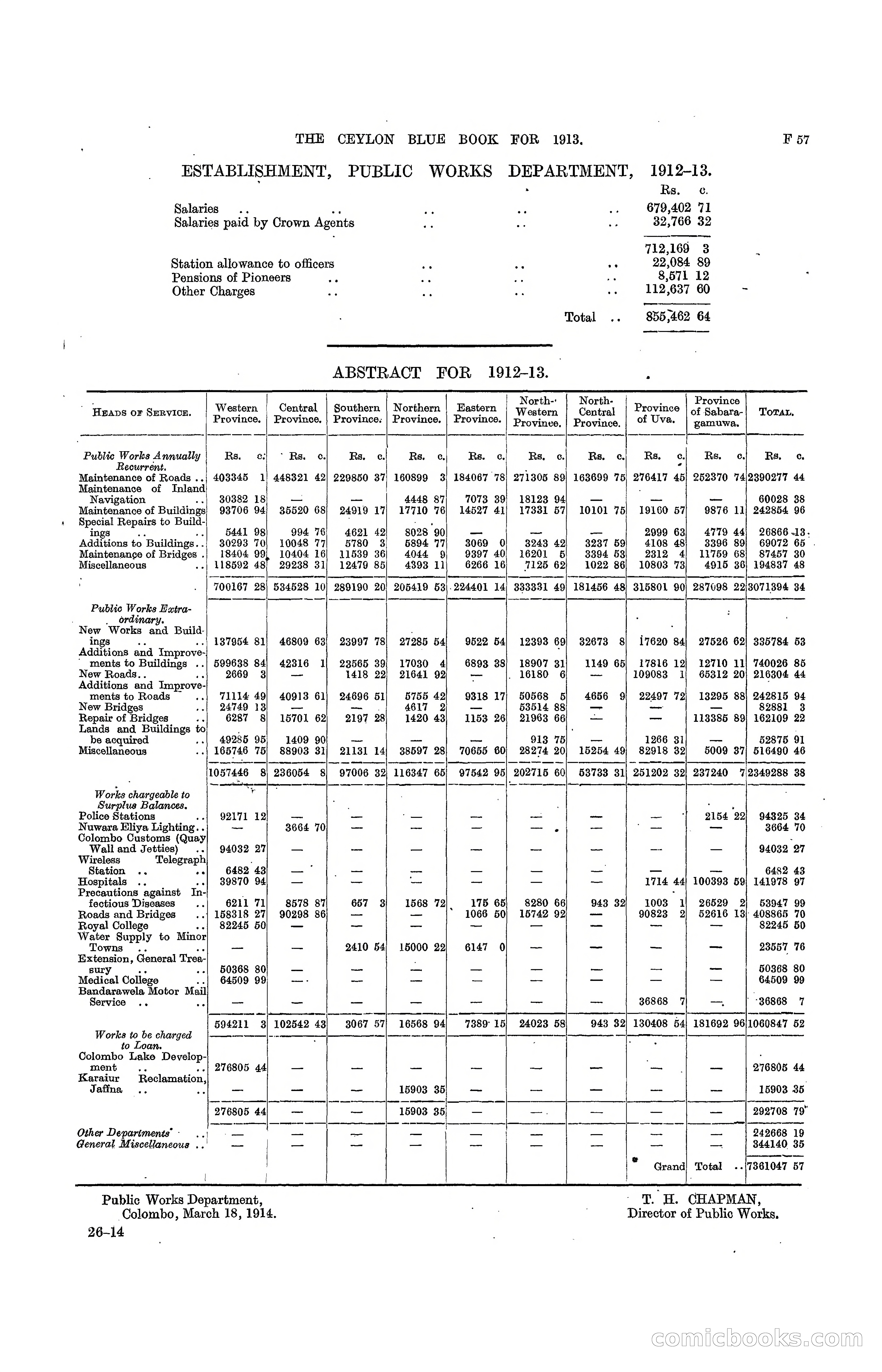 The Ceylon Blue Book, 1913 — page 193 of 398