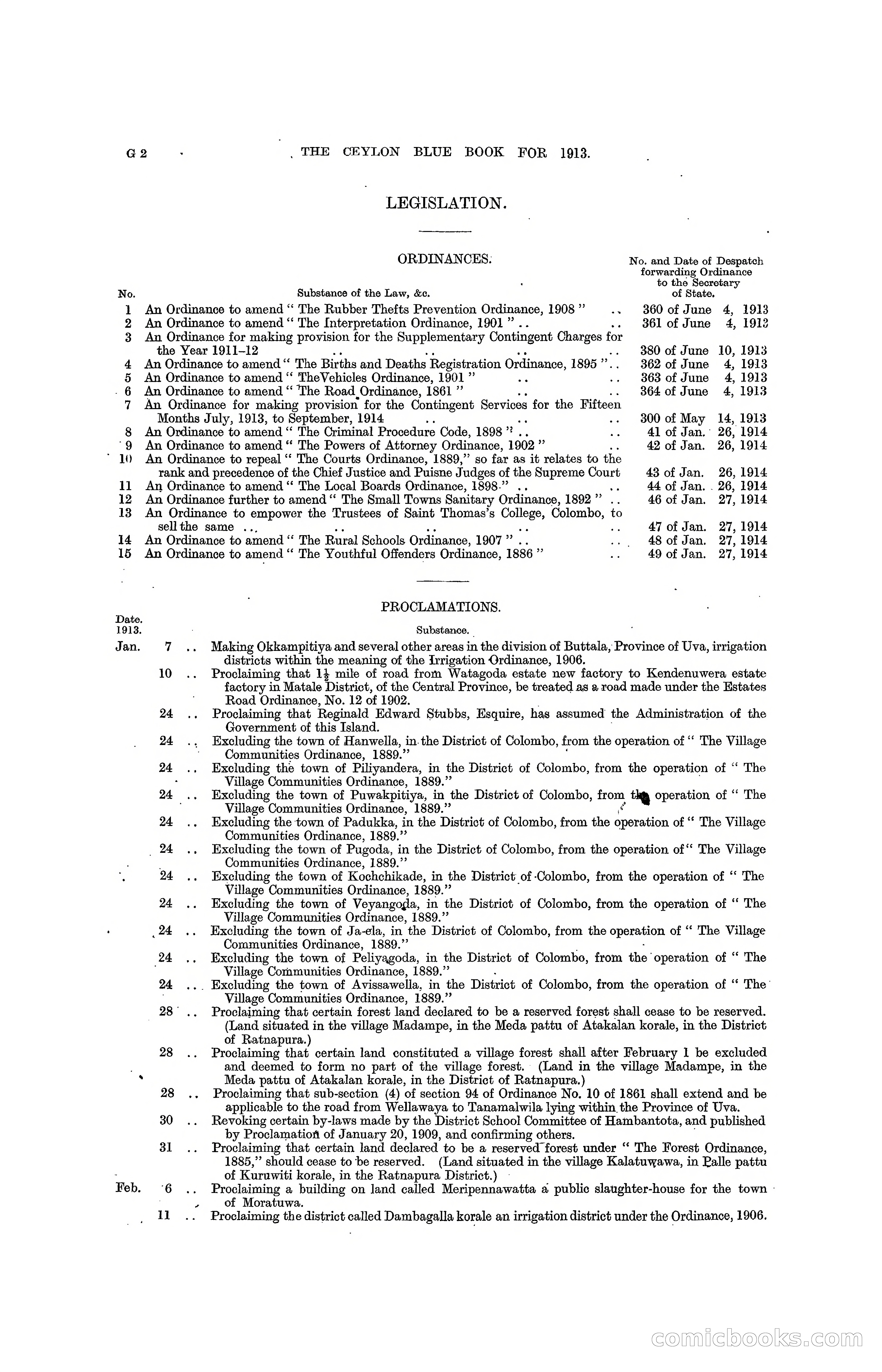 The Ceylon Blue Book, 1913 — page 196 of 398