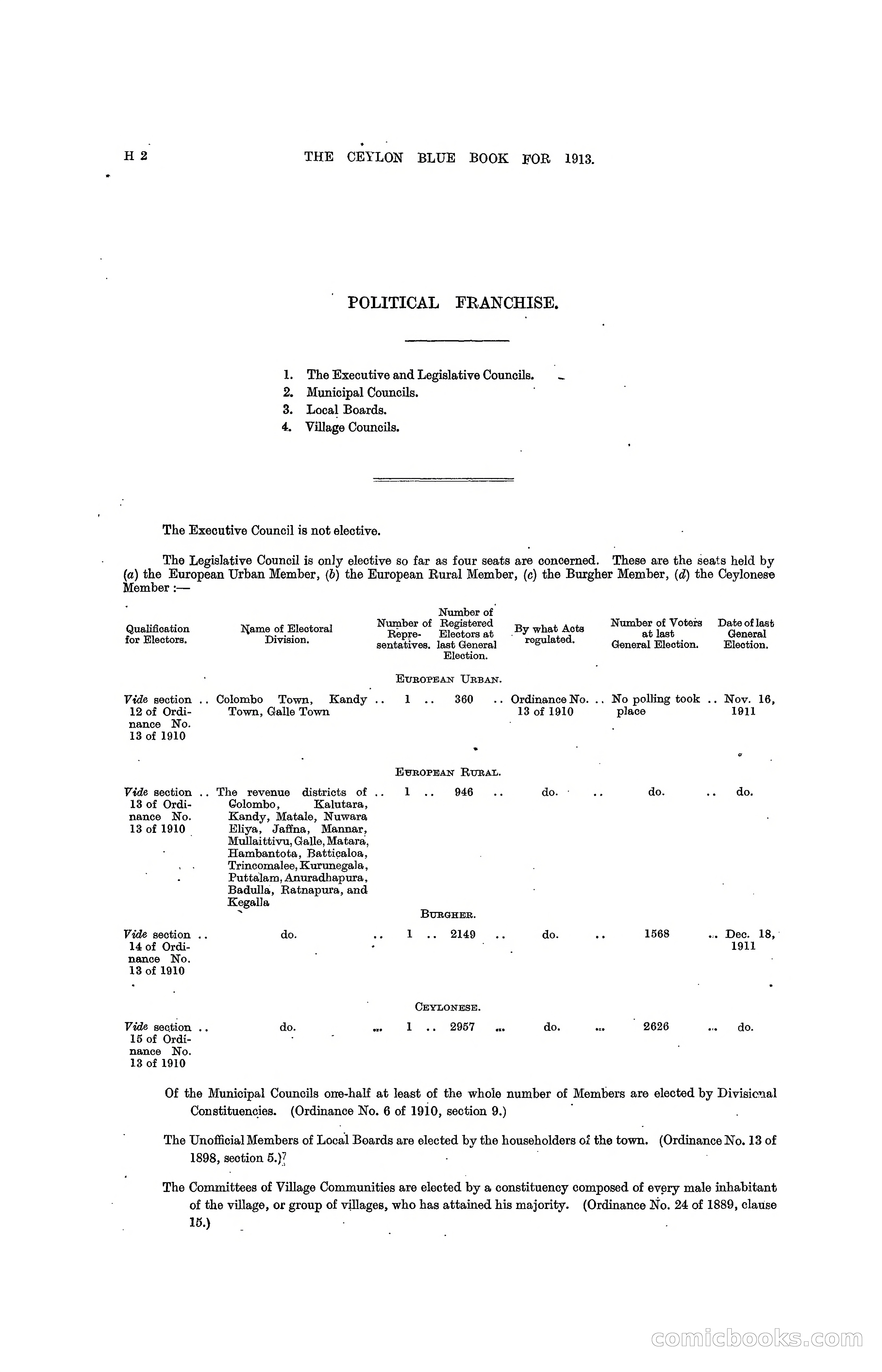 The Ceylon Blue Book, 1913 — page 208 of 398