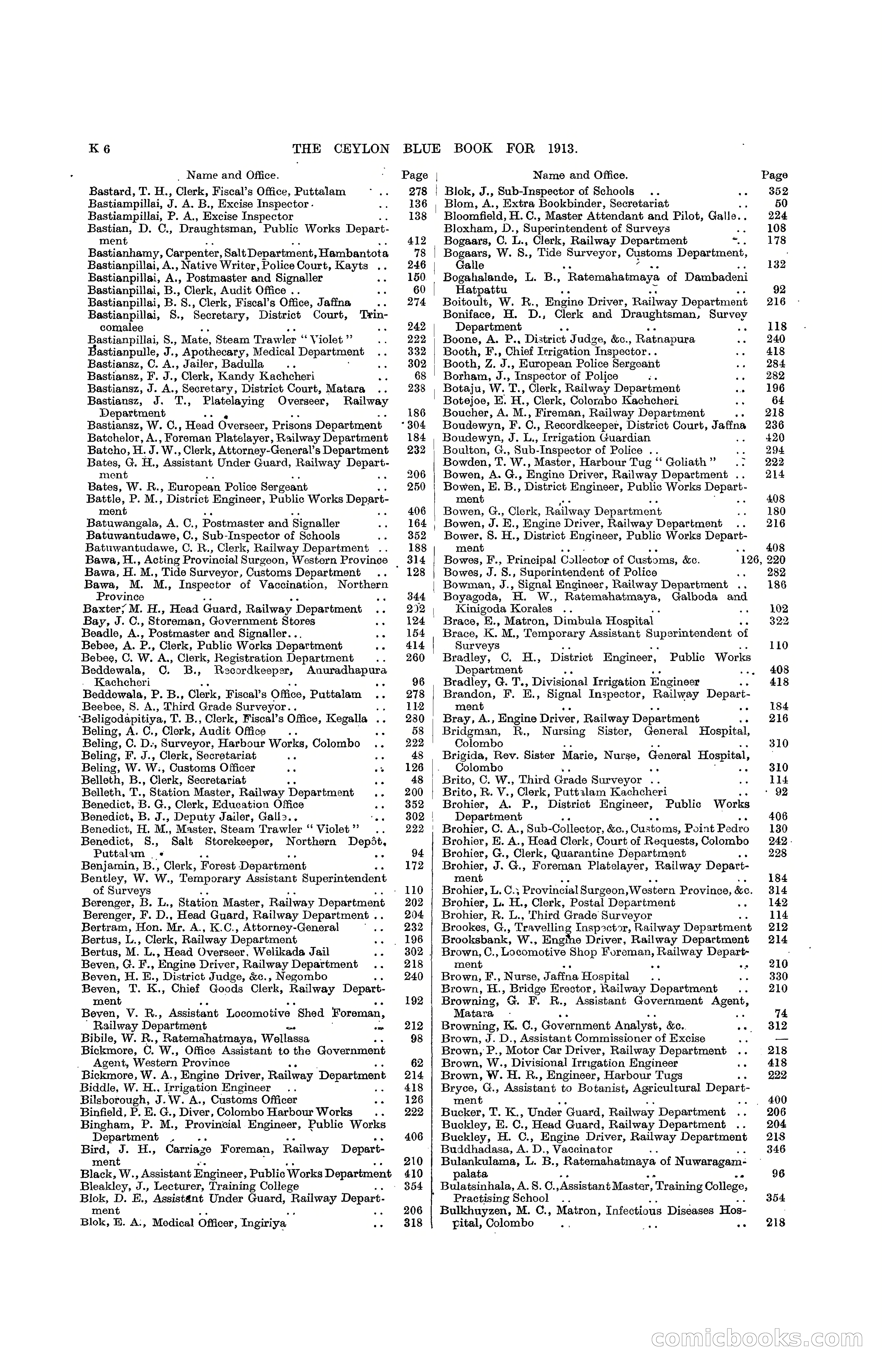 The Ceylon Blue Book, 1913 — page 226 of 398