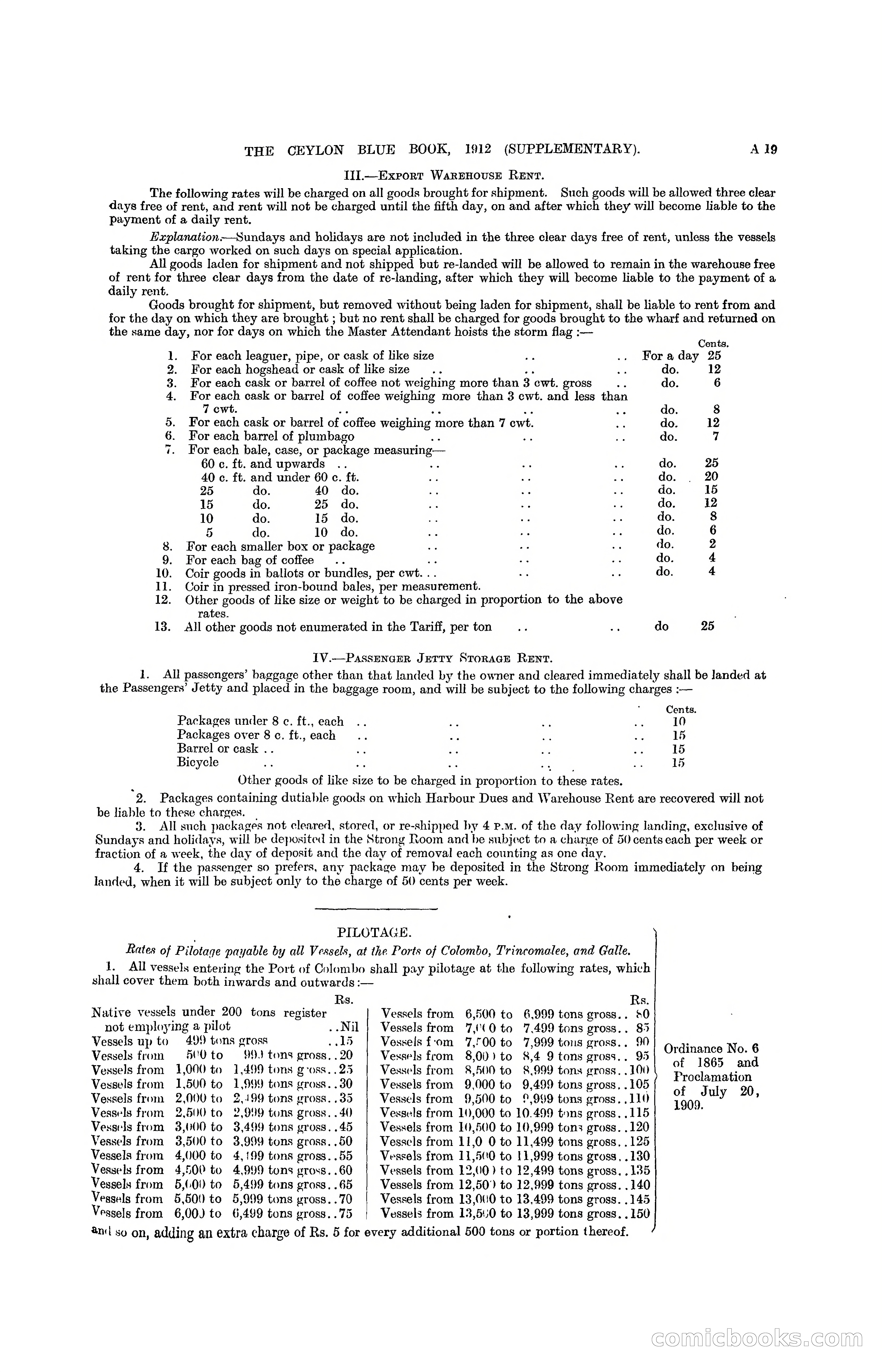 The Ceylon Blue Book, 1912 Supplementary — page 37 of 400