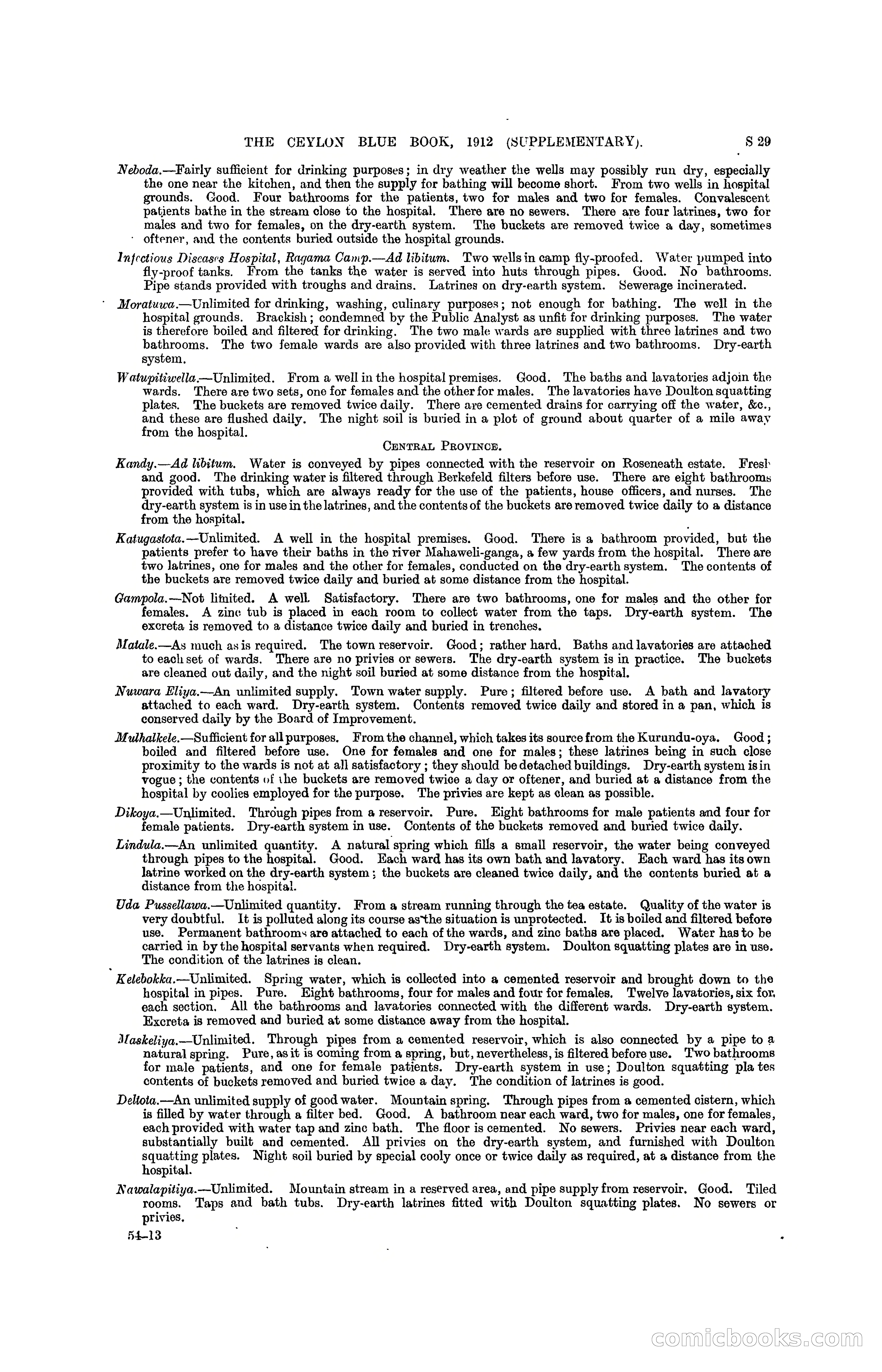 The Ceylon Blue Book, 1912 Supplementary — page 327 of 400