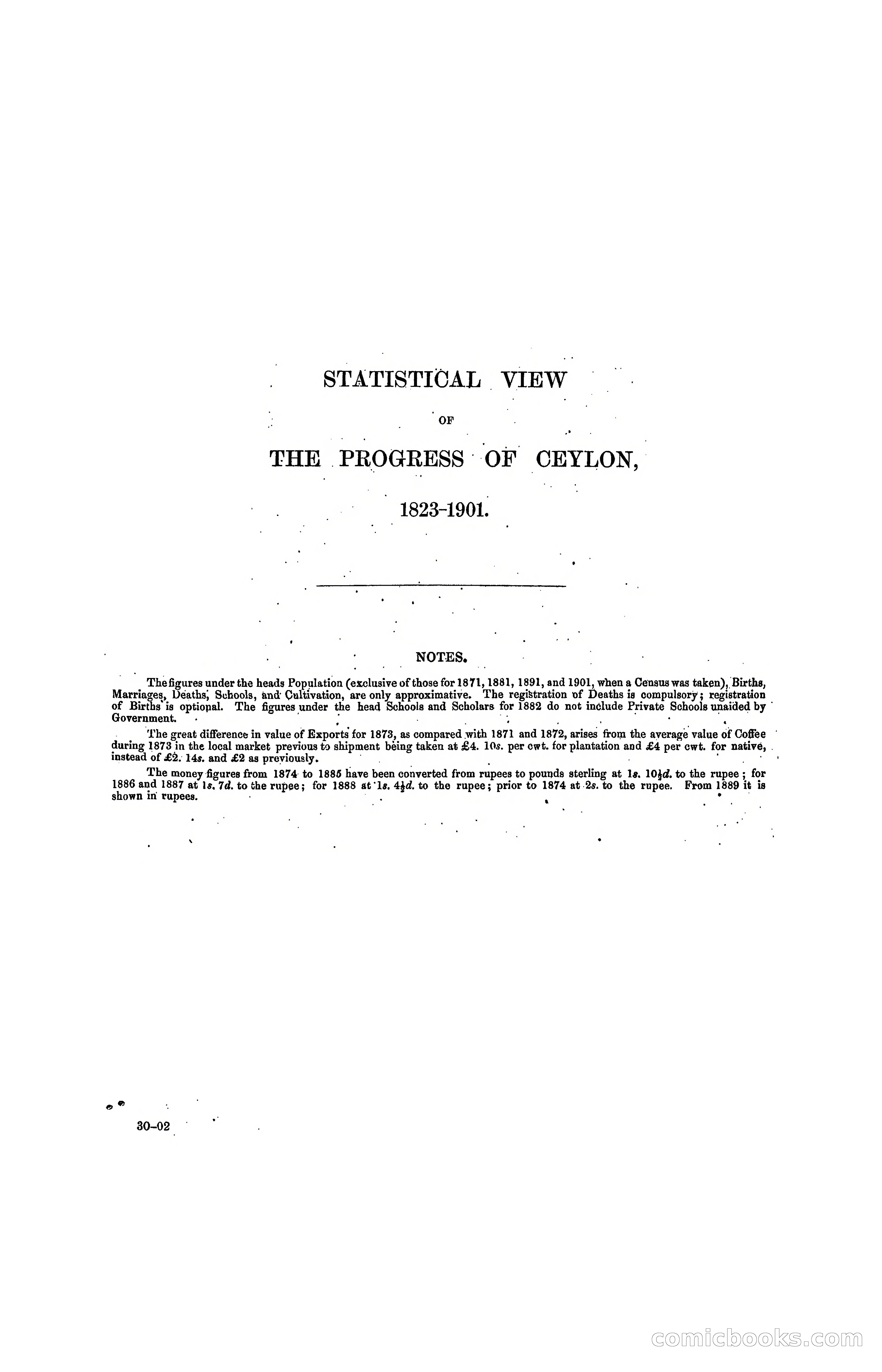 The Ceylon Blue Book, 1901 — page 7 of 400