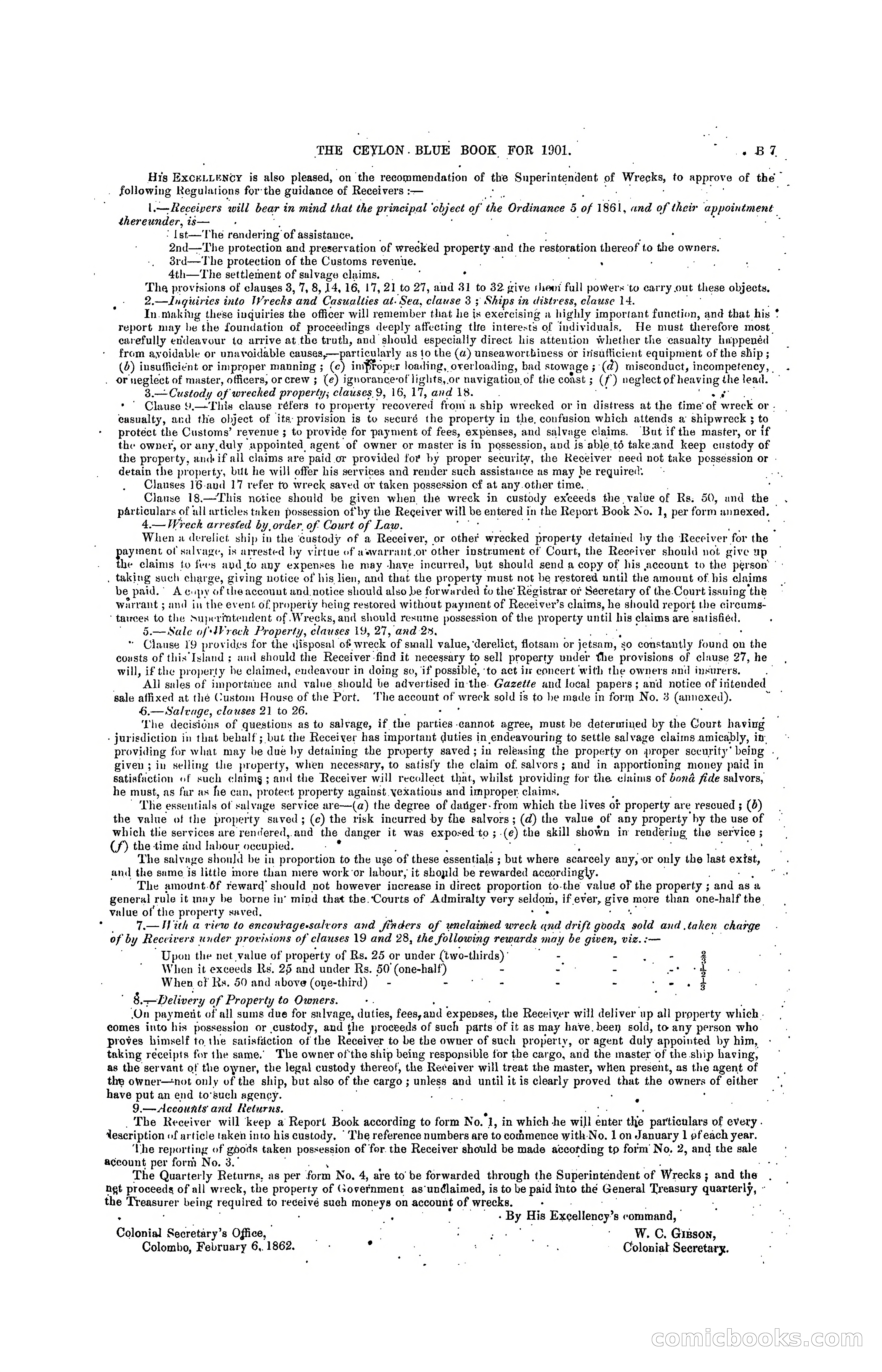 The Ceylon Blue Book, 1901 — page 63 of 400