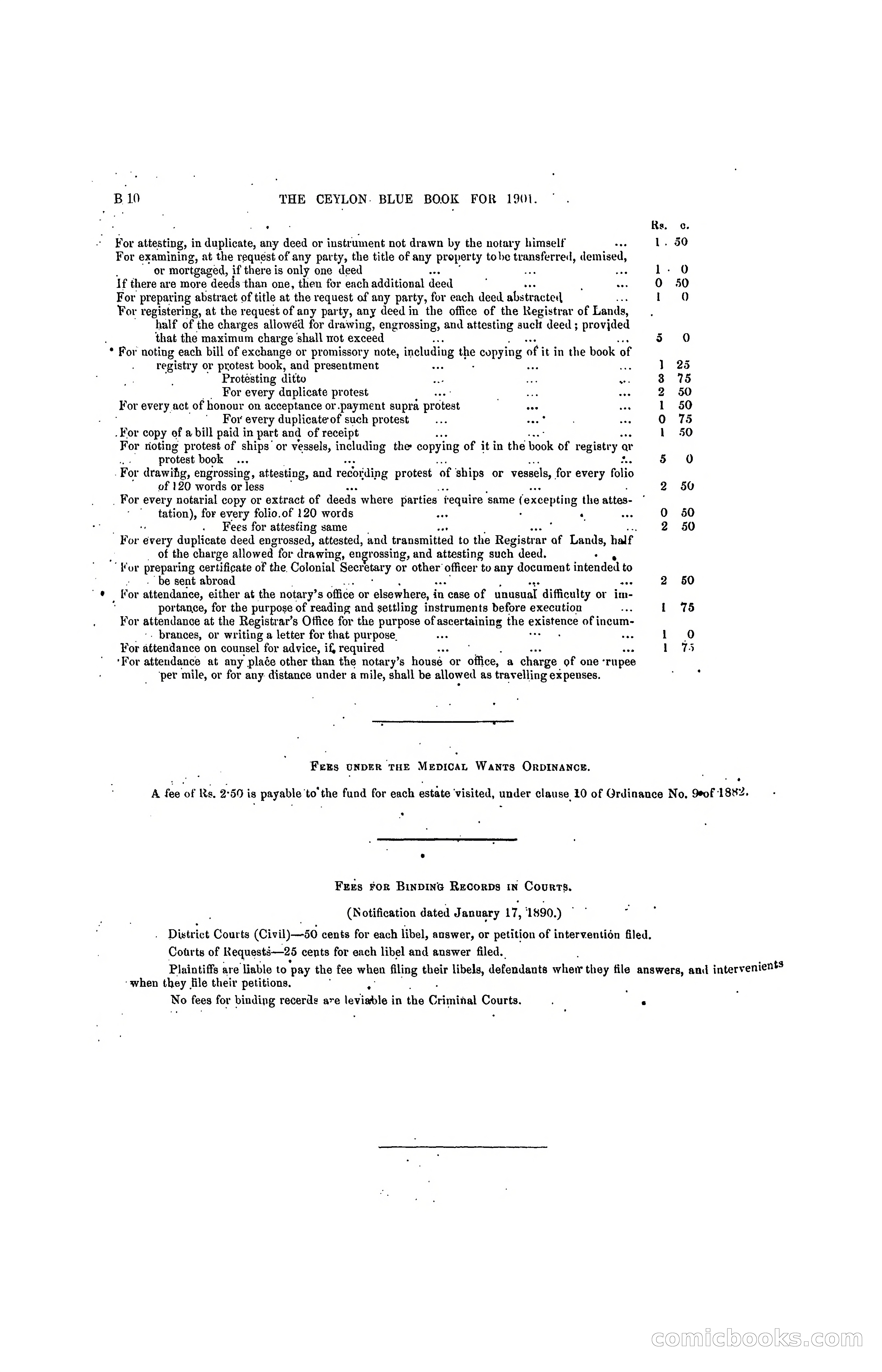 The Ceylon Blue Book, 1901 — page 66 of 400