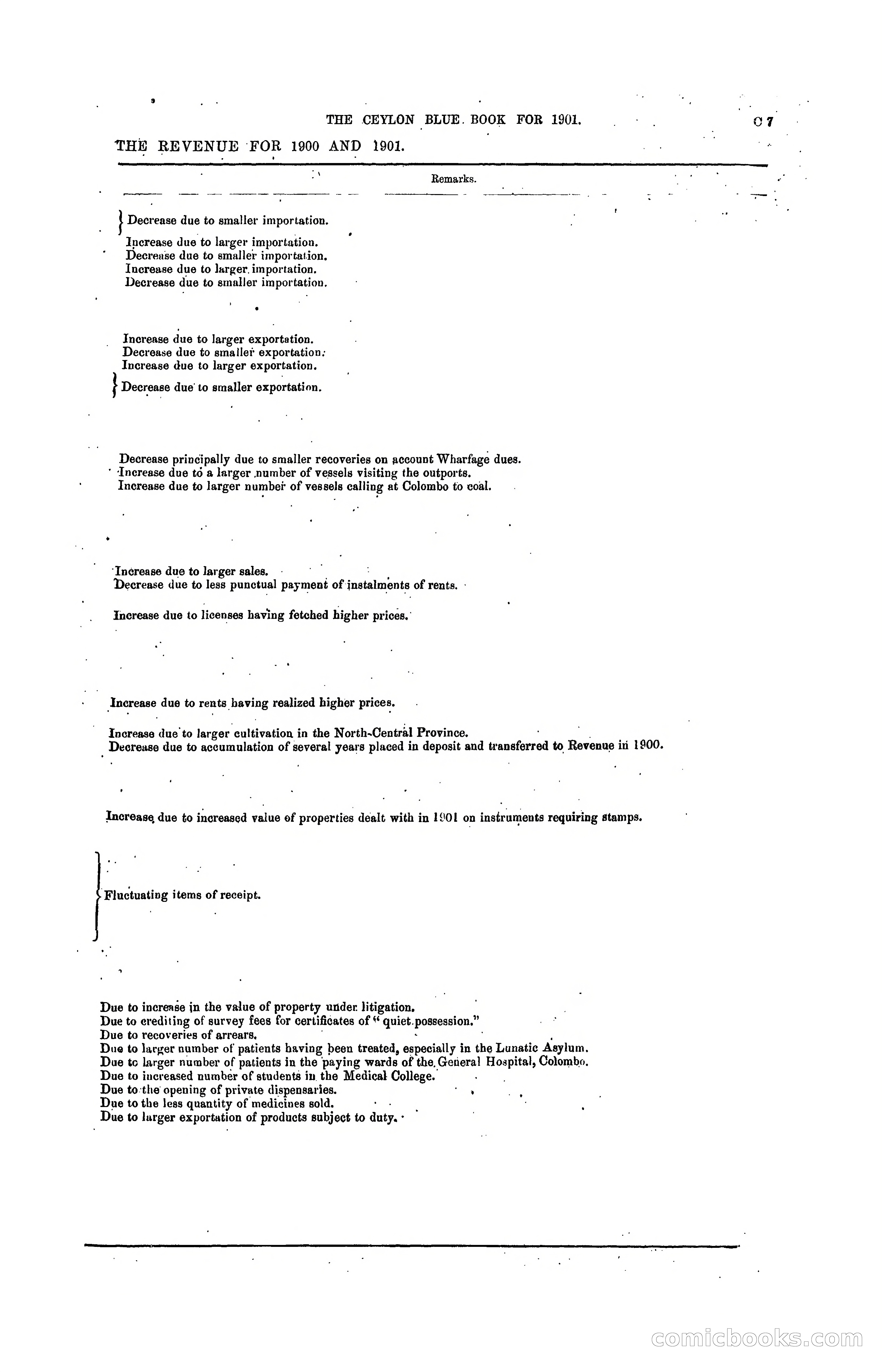 The Ceylon Blue Book, 1901 — page 73 of 400