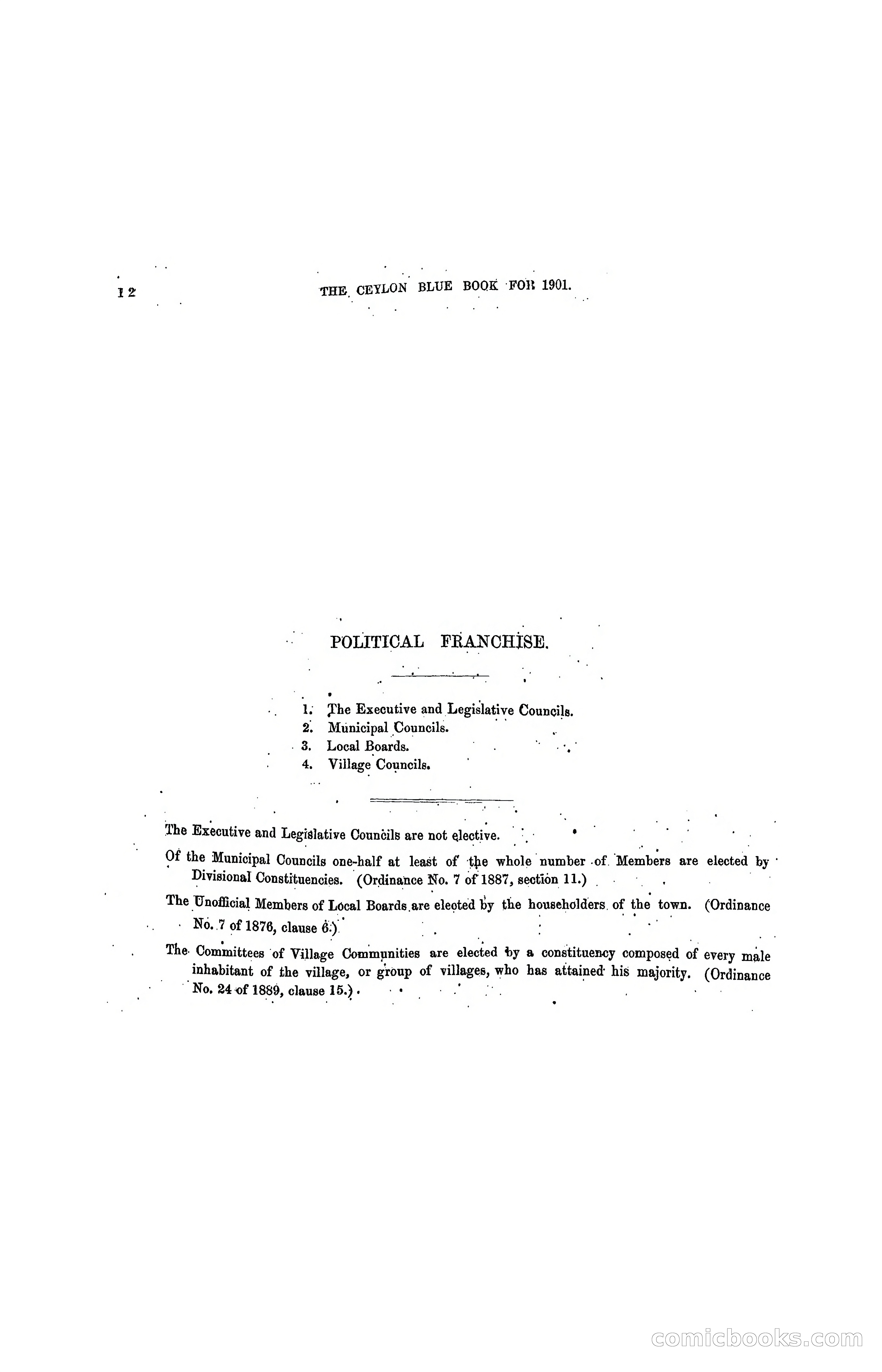 The Ceylon Blue Book, 1901 — page 186 of 400