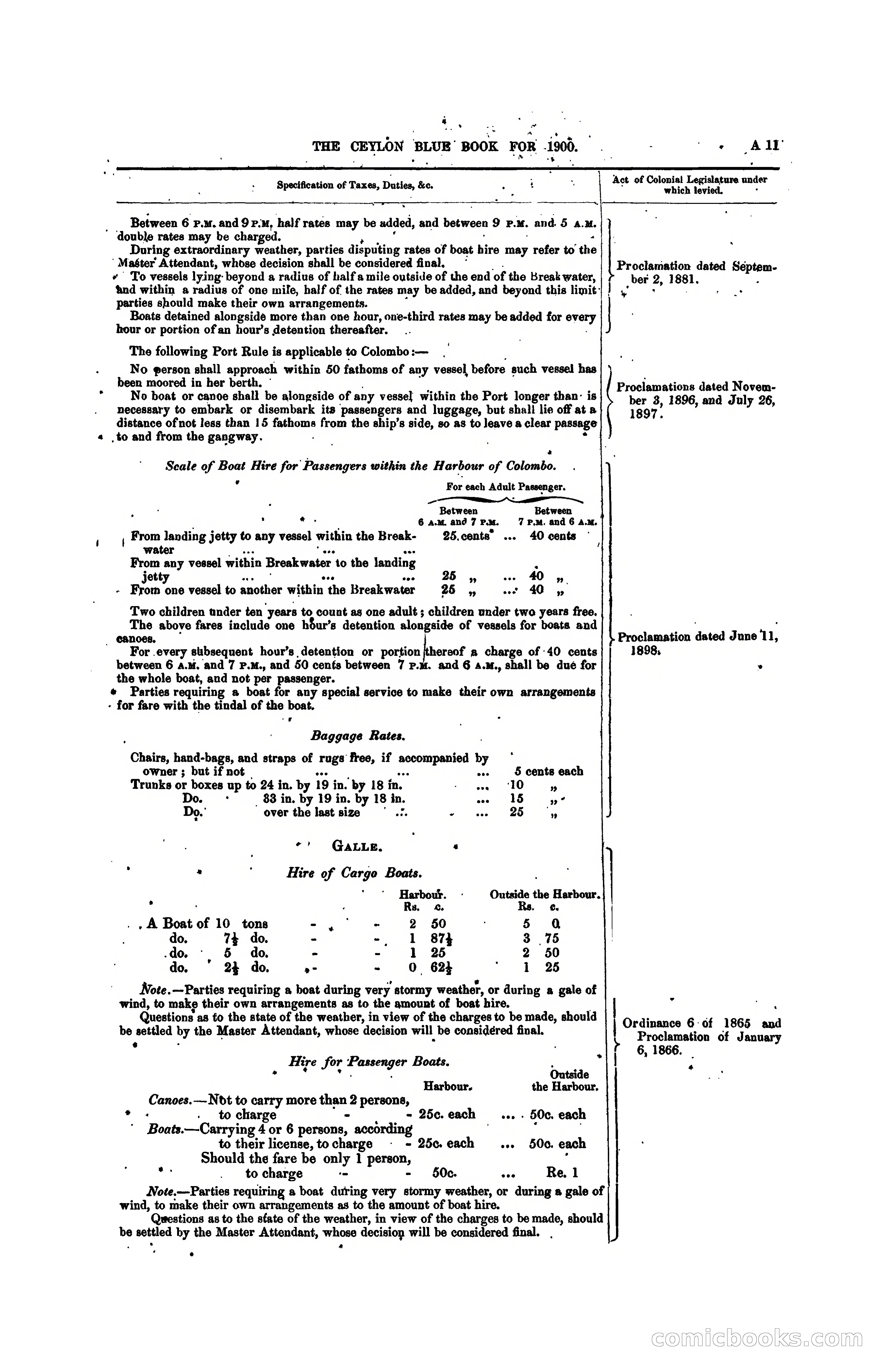 The Ceylon Blue Book, 1900 — page 31 of 400