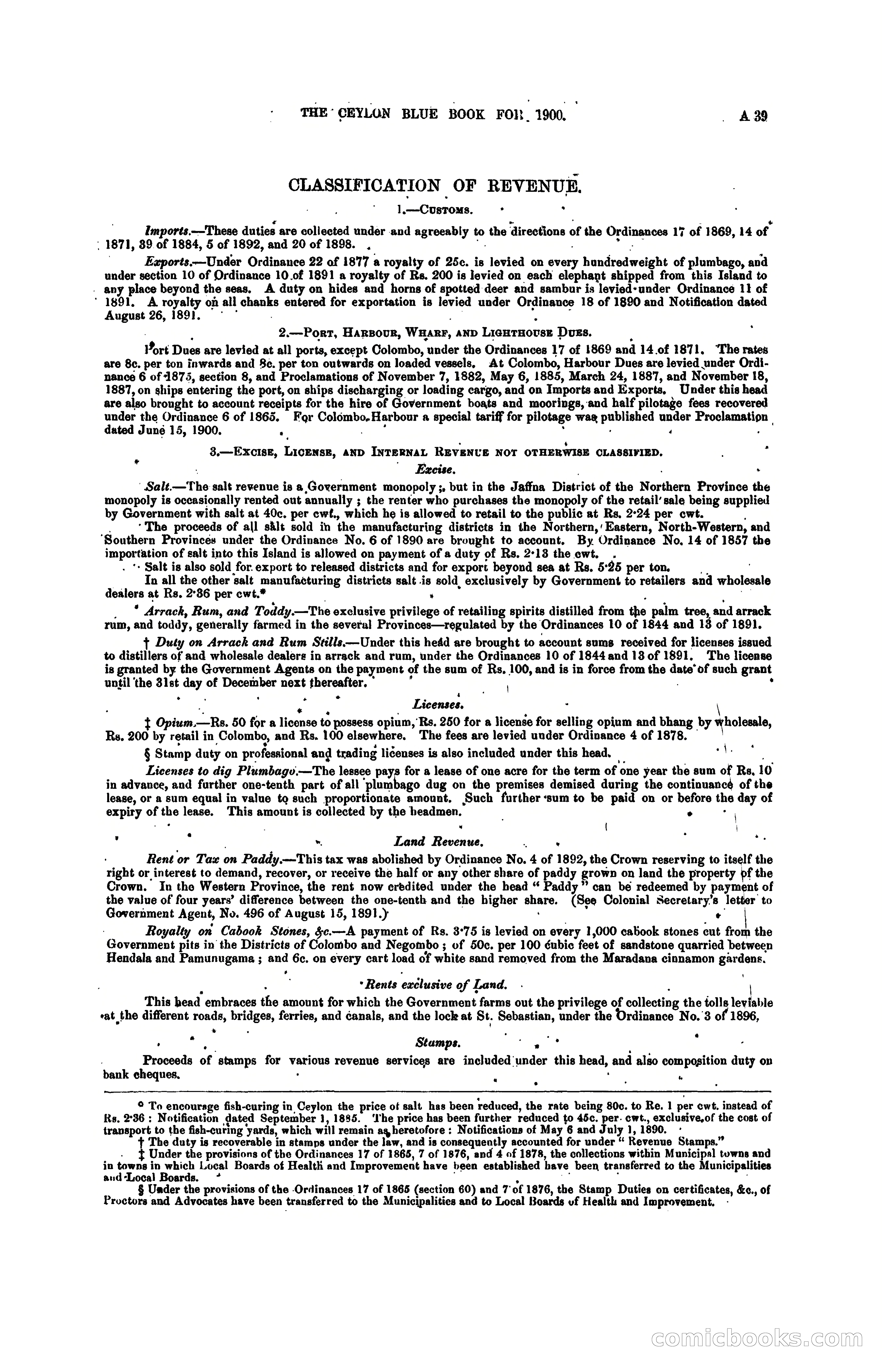 The Ceylon Blue Book, 1900 — page 59 of 400