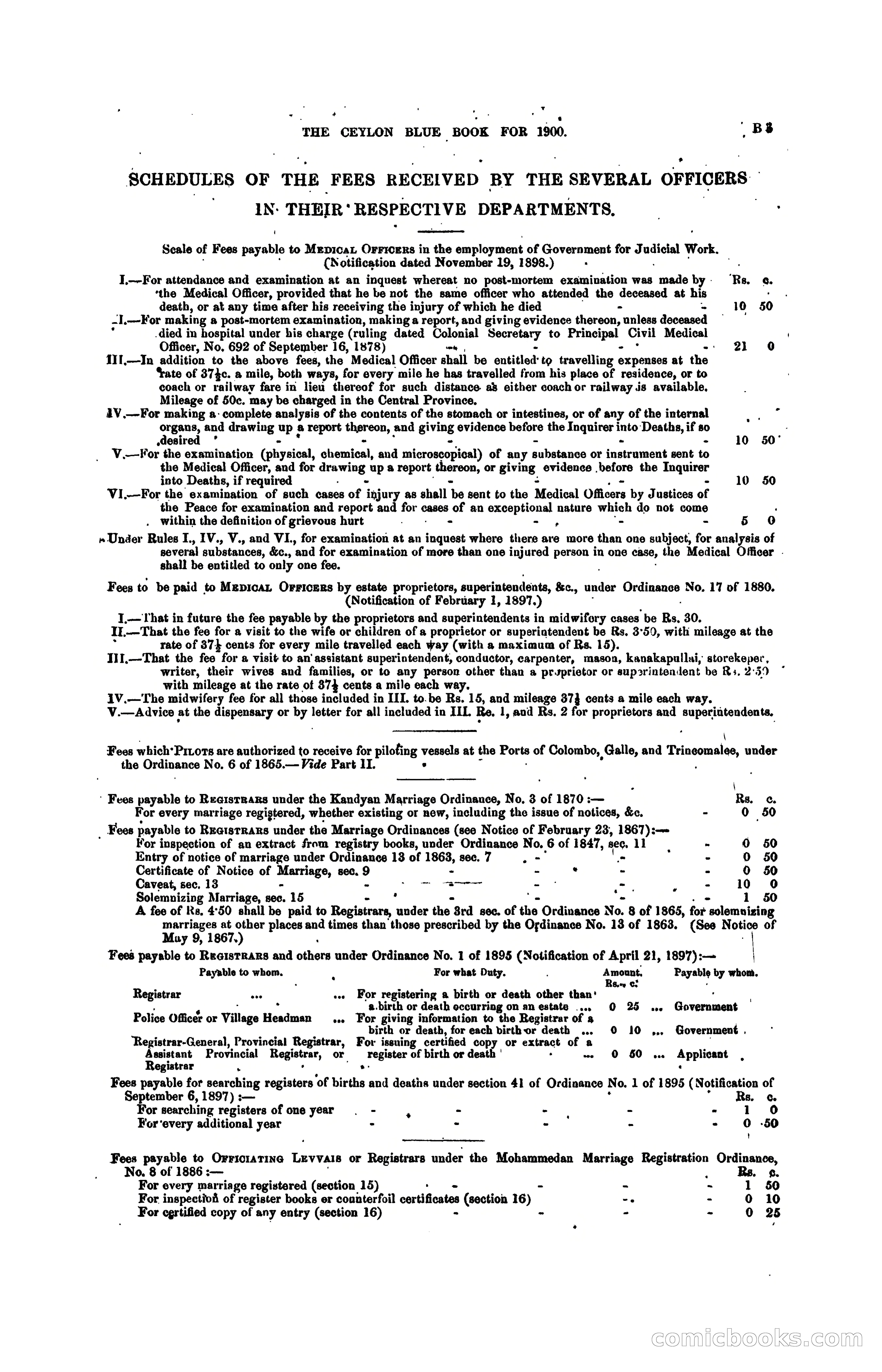 The Ceylon Blue Book, 1900 — page 63 of 400