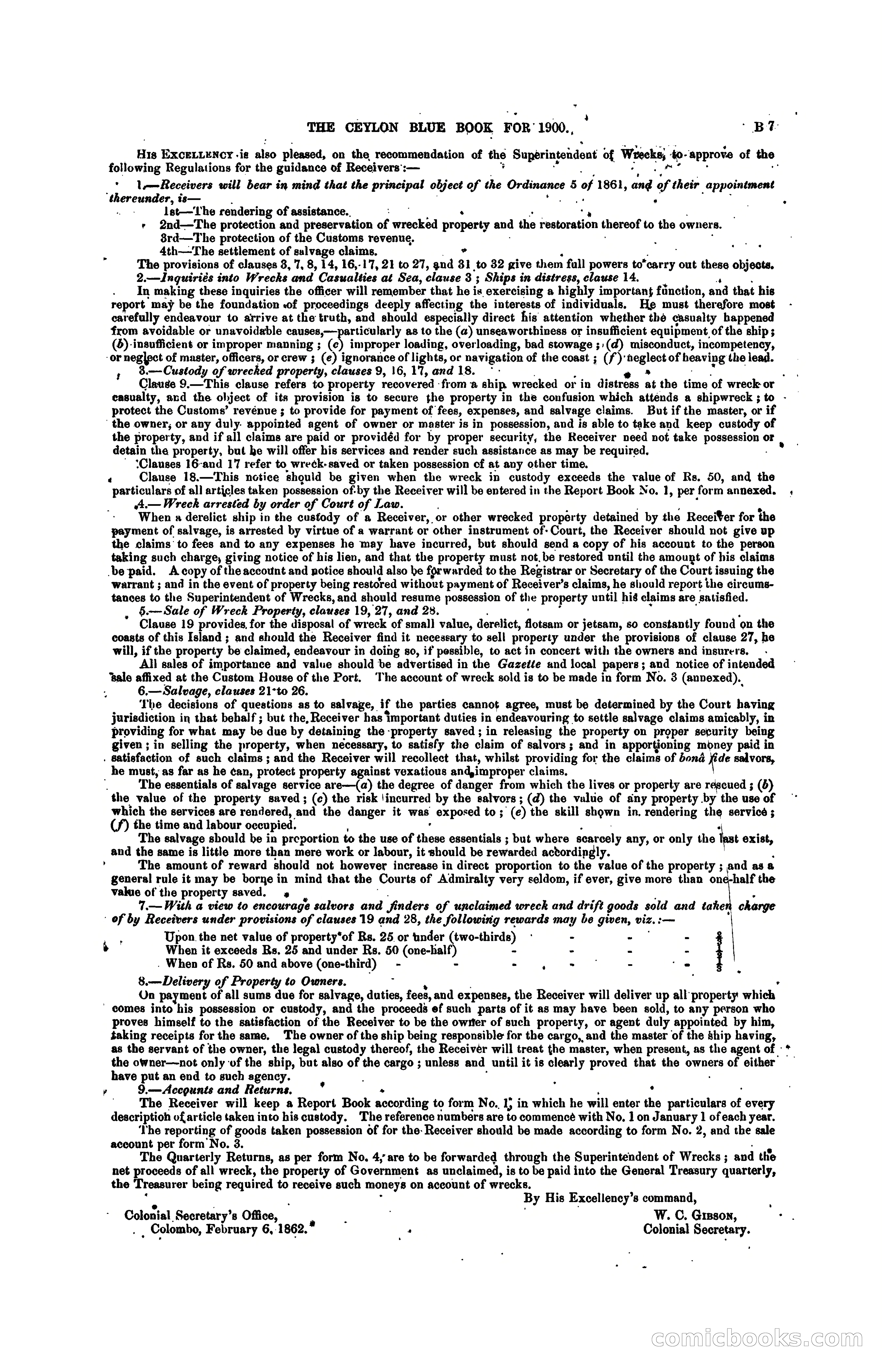 The Ceylon Blue Book, 1900 — page 67 of 400