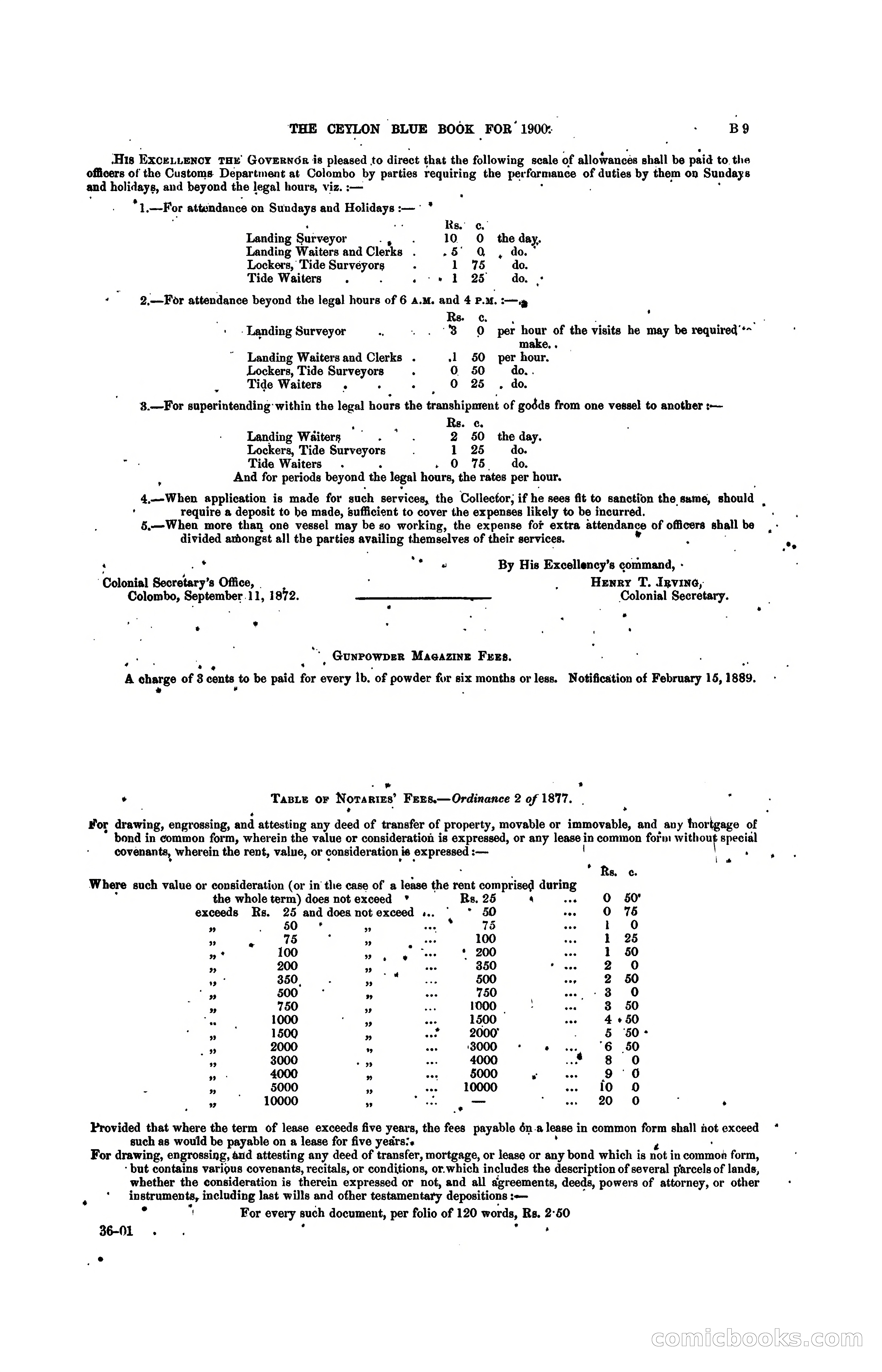 The Ceylon Blue Book, 1900 — page 69 of 400