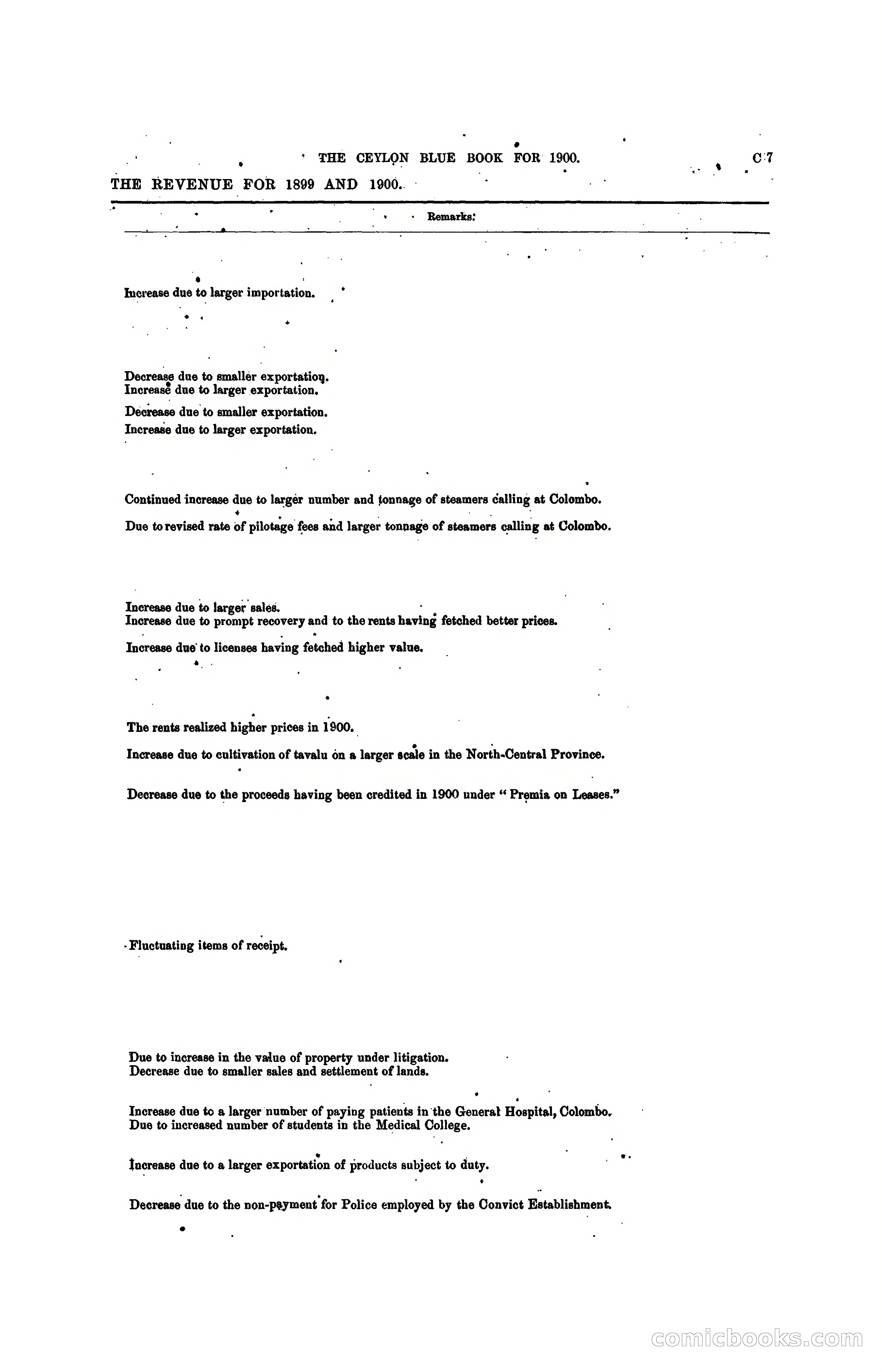 The Ceylon Blue Book, 1900 — page 77 of 400